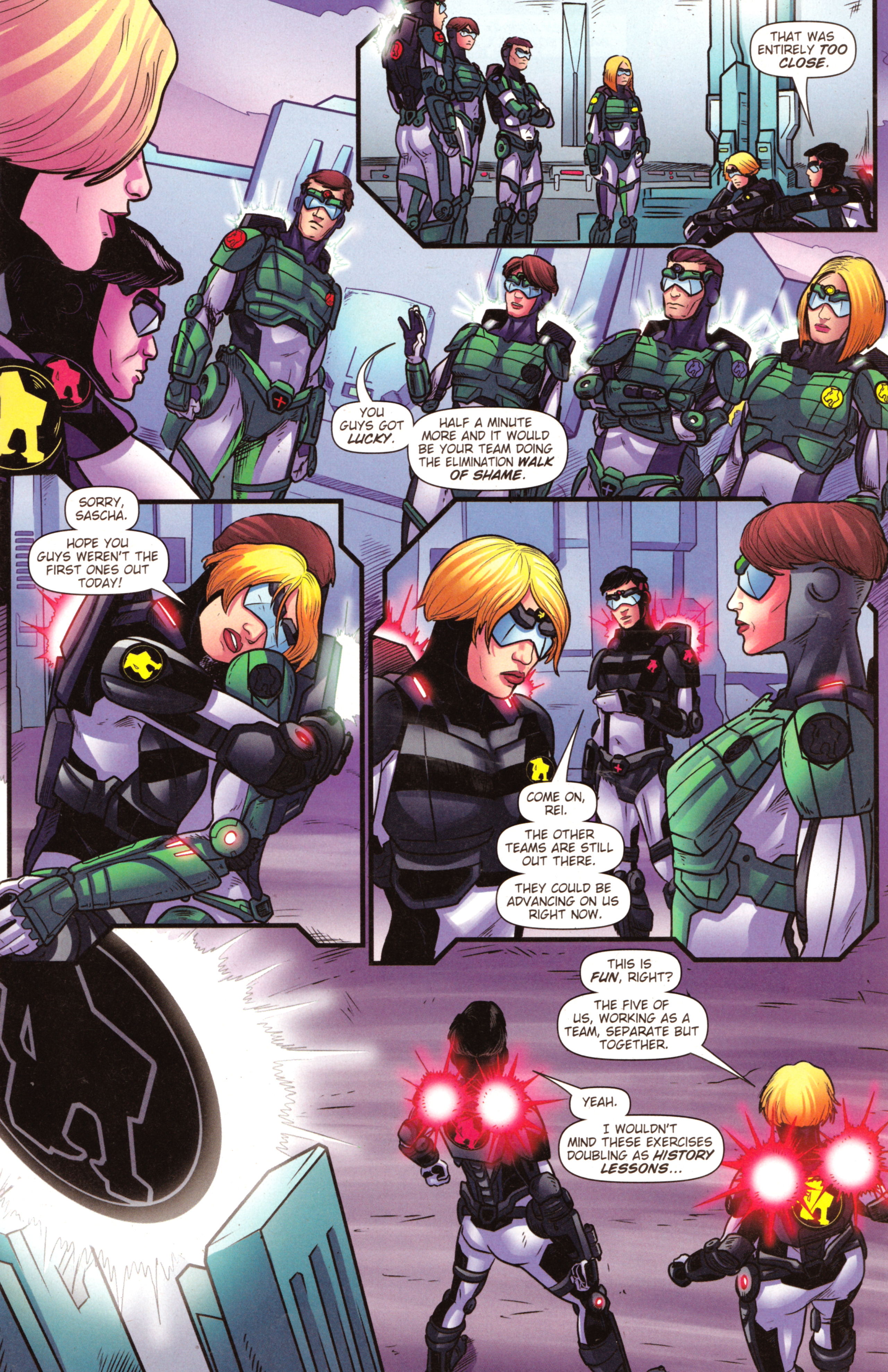 Read online Voltron: From the Ashes comic -  Issue #2 - 13