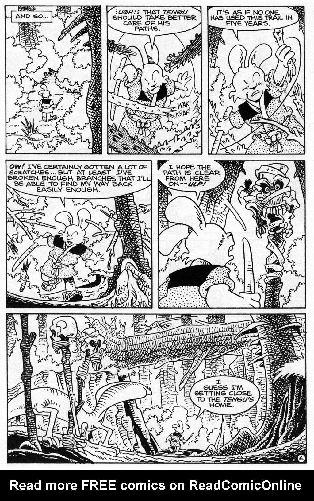 Read online Usagi Yojimbo (1996) comic -  Issue #65 - 8