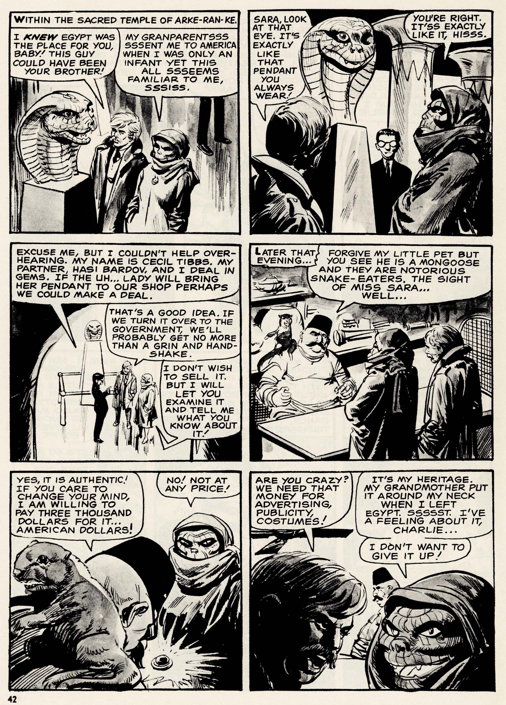 Read online Vampirella (1969) comic -  Issue #8 - 42