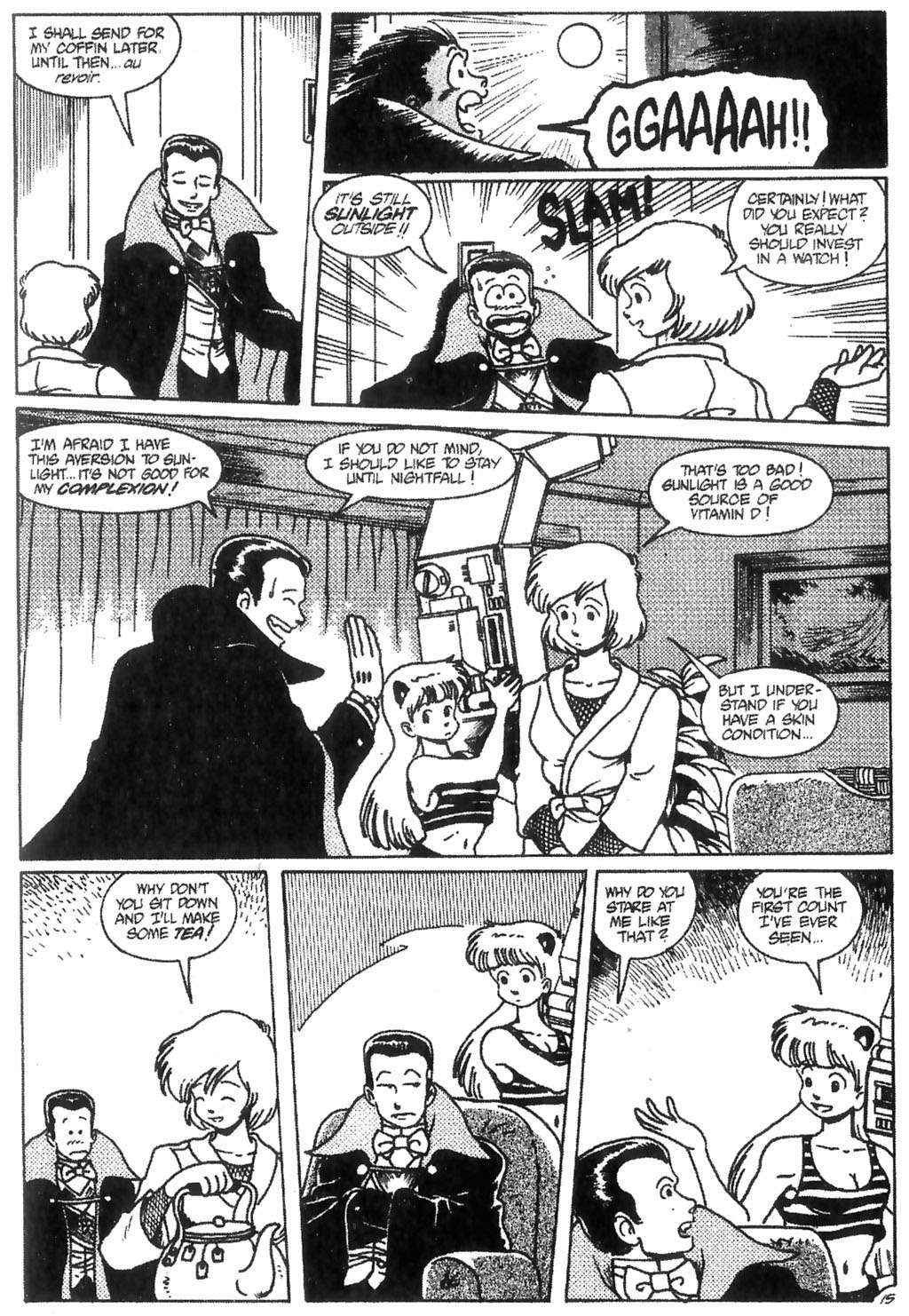 Read online Ninja High School (1986) comic -  Issue #18 - 17