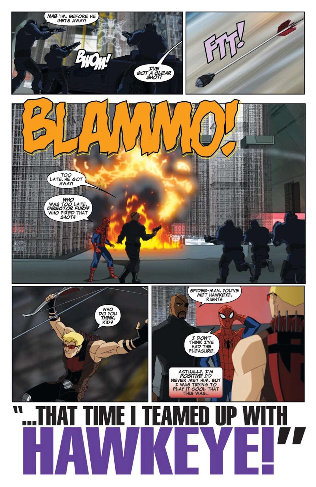 Marvel Universe Ultimate Spider-Man: Web Warriors issue 2 - Page 3