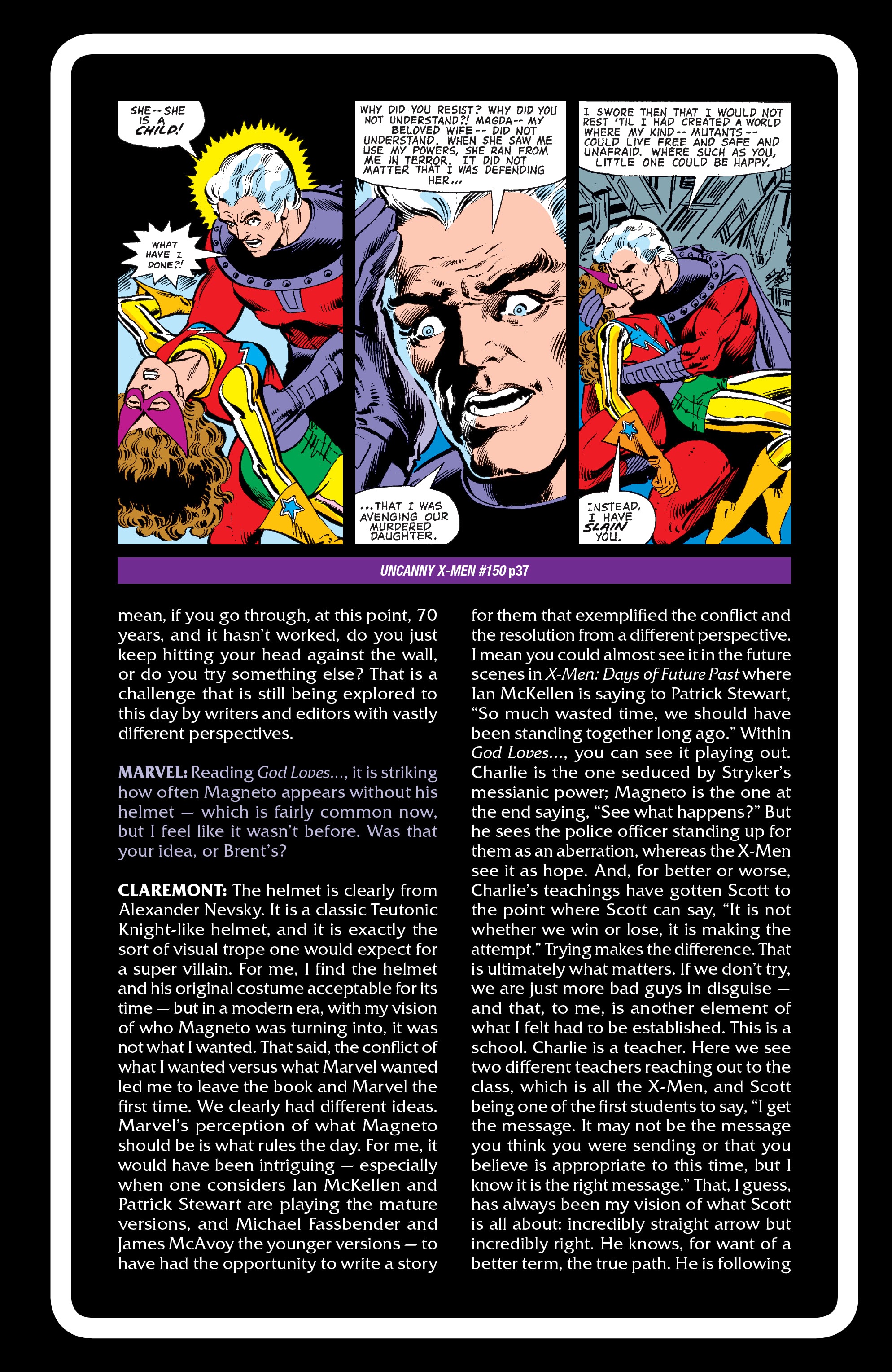 Read online X-Men: God Loves, Man Kills Extended Cut comic -  Issue #1 - 37