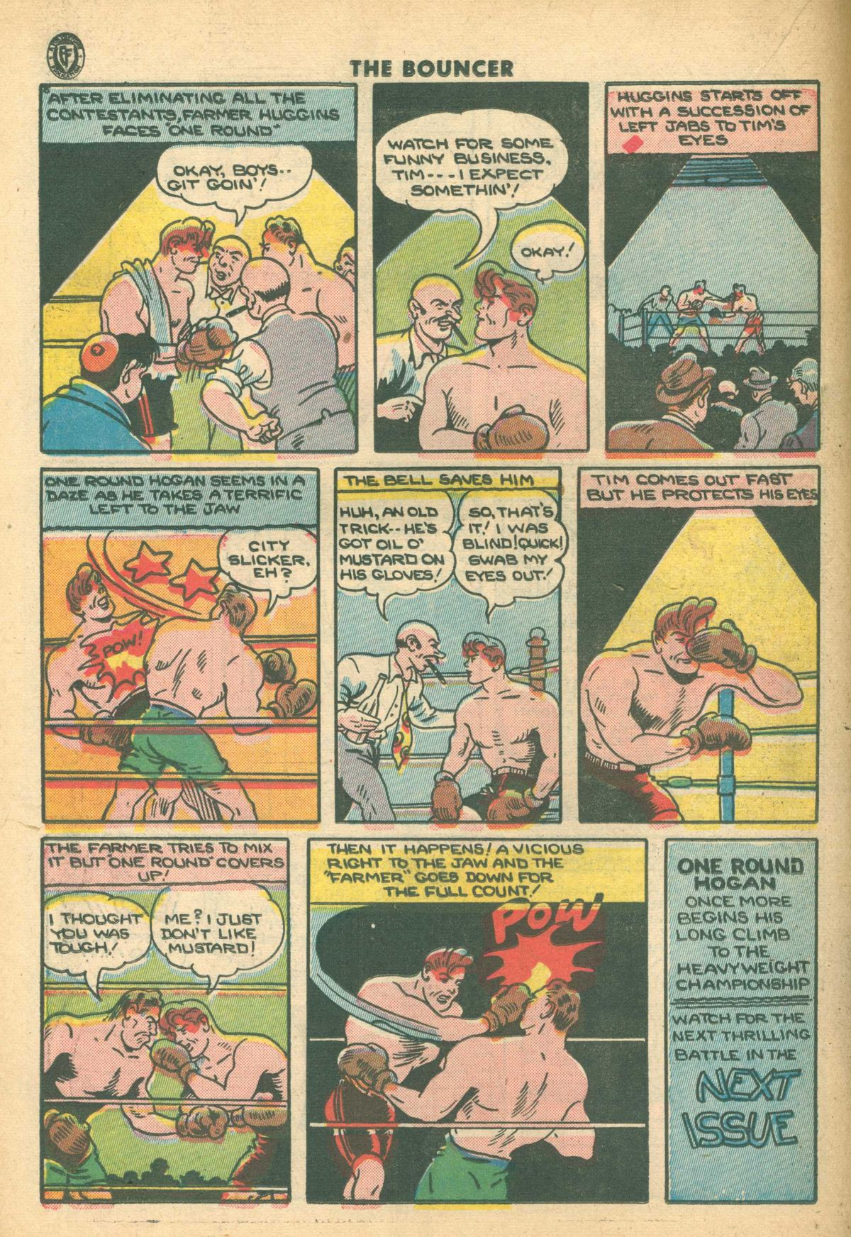 Read online The Bouncer (1944) comic -  Issue #14 - 18