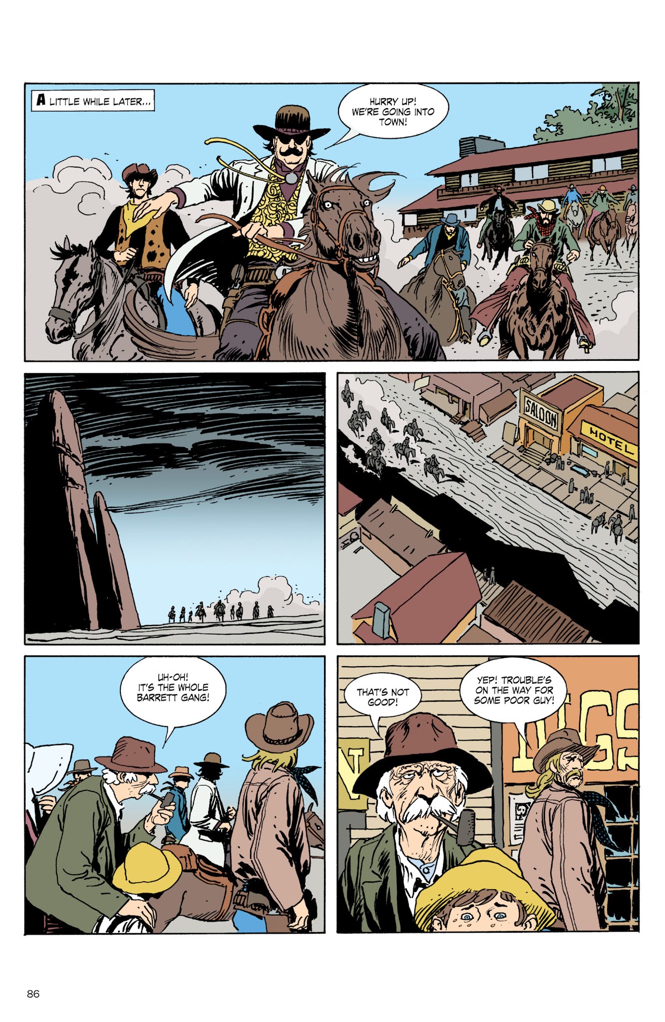 Read online Tex: The Lonesome Rider comic -  Issue # TPB (Part 1) - 85