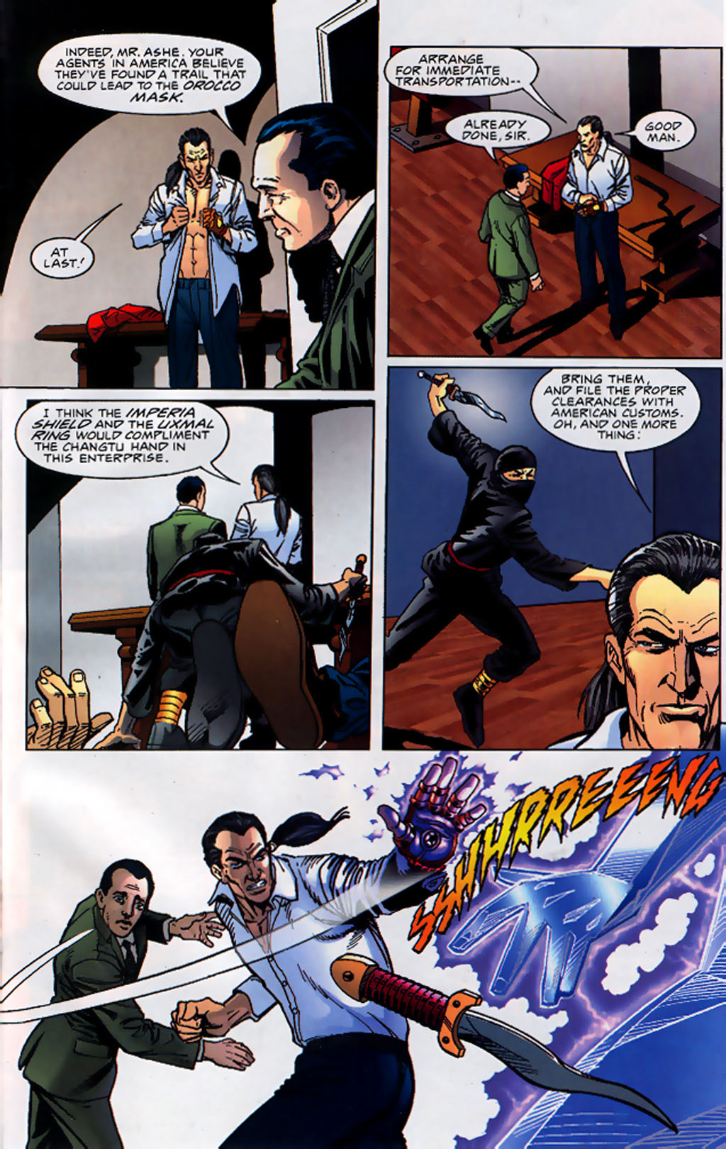 Read online Deathmask comic -  Issue #3 - 17