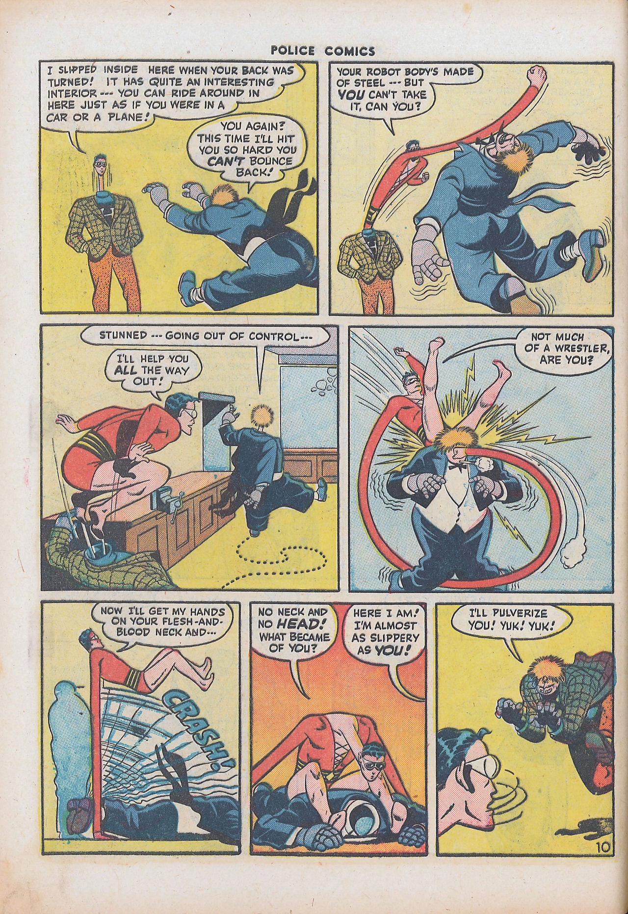 Read online Police Comics comic -  Issue #60 - 12