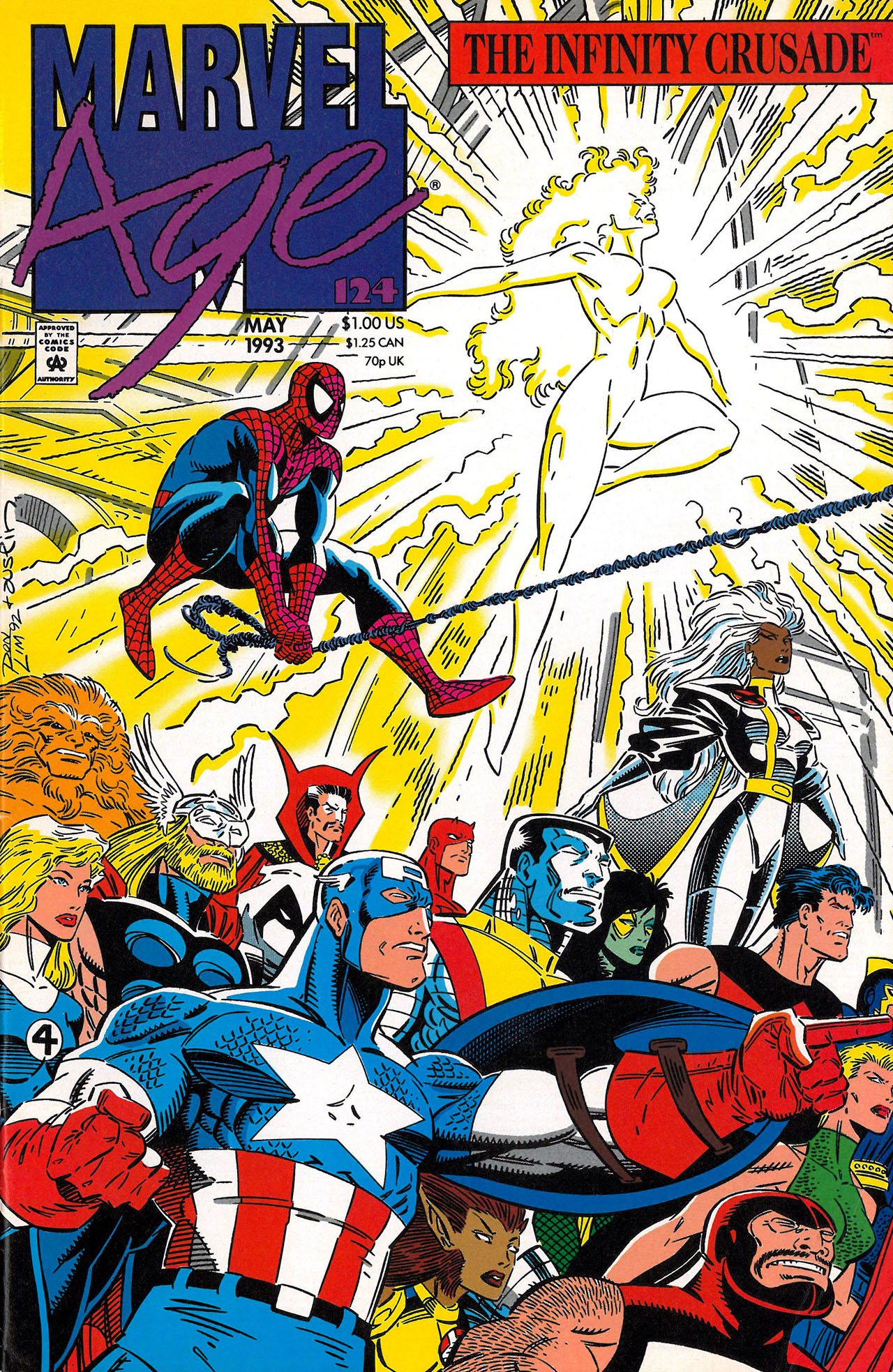 Read online Marvel Age comic -  Issue #124 - 1