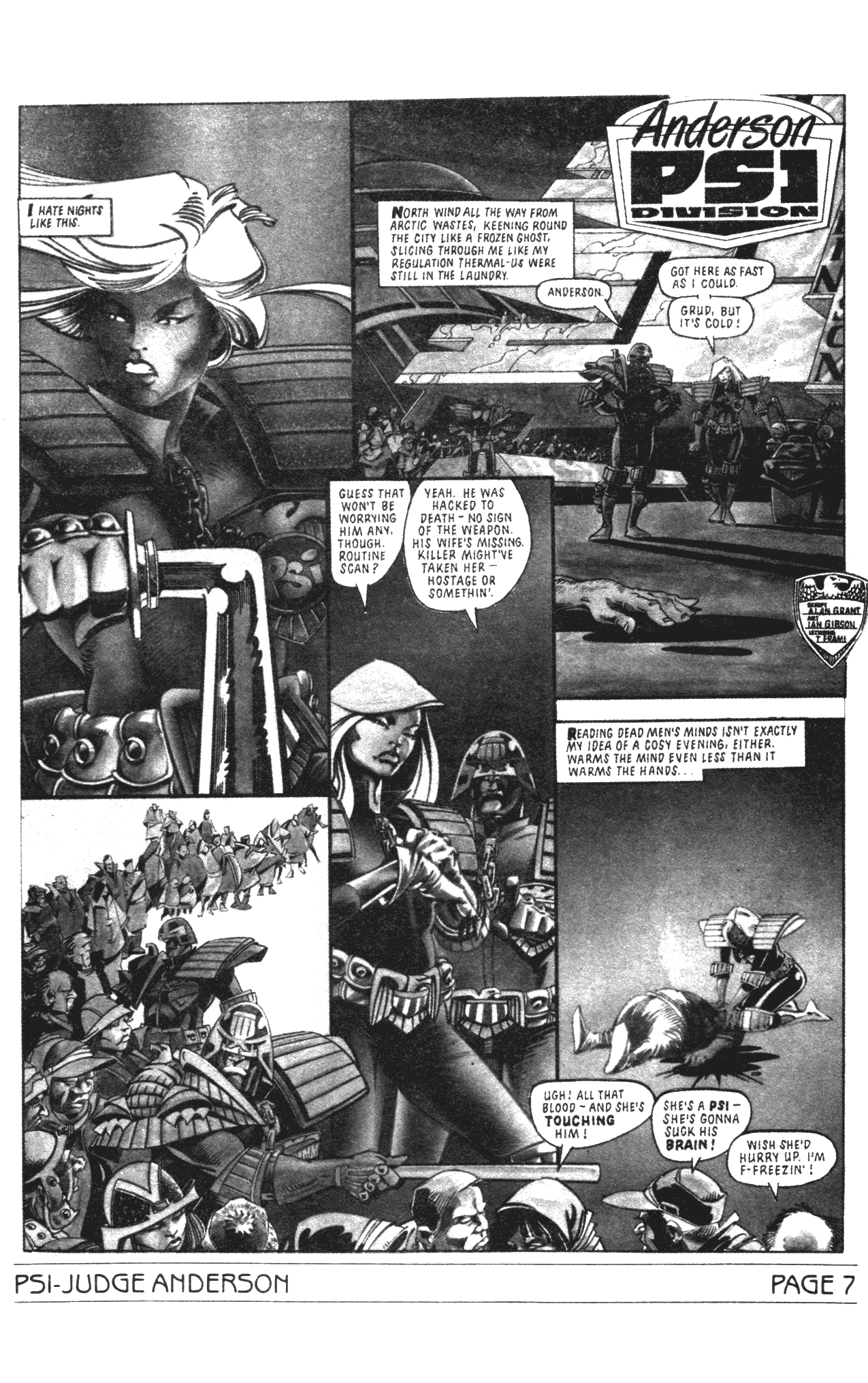 Read online Psi-Judge Anderson comic -  Issue #8 - 9