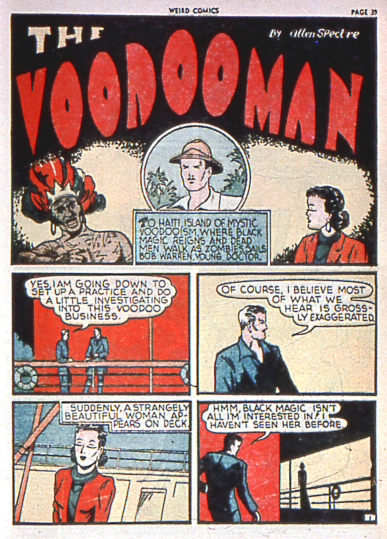 Read online Weird Comics comic -  Issue #1 - 39