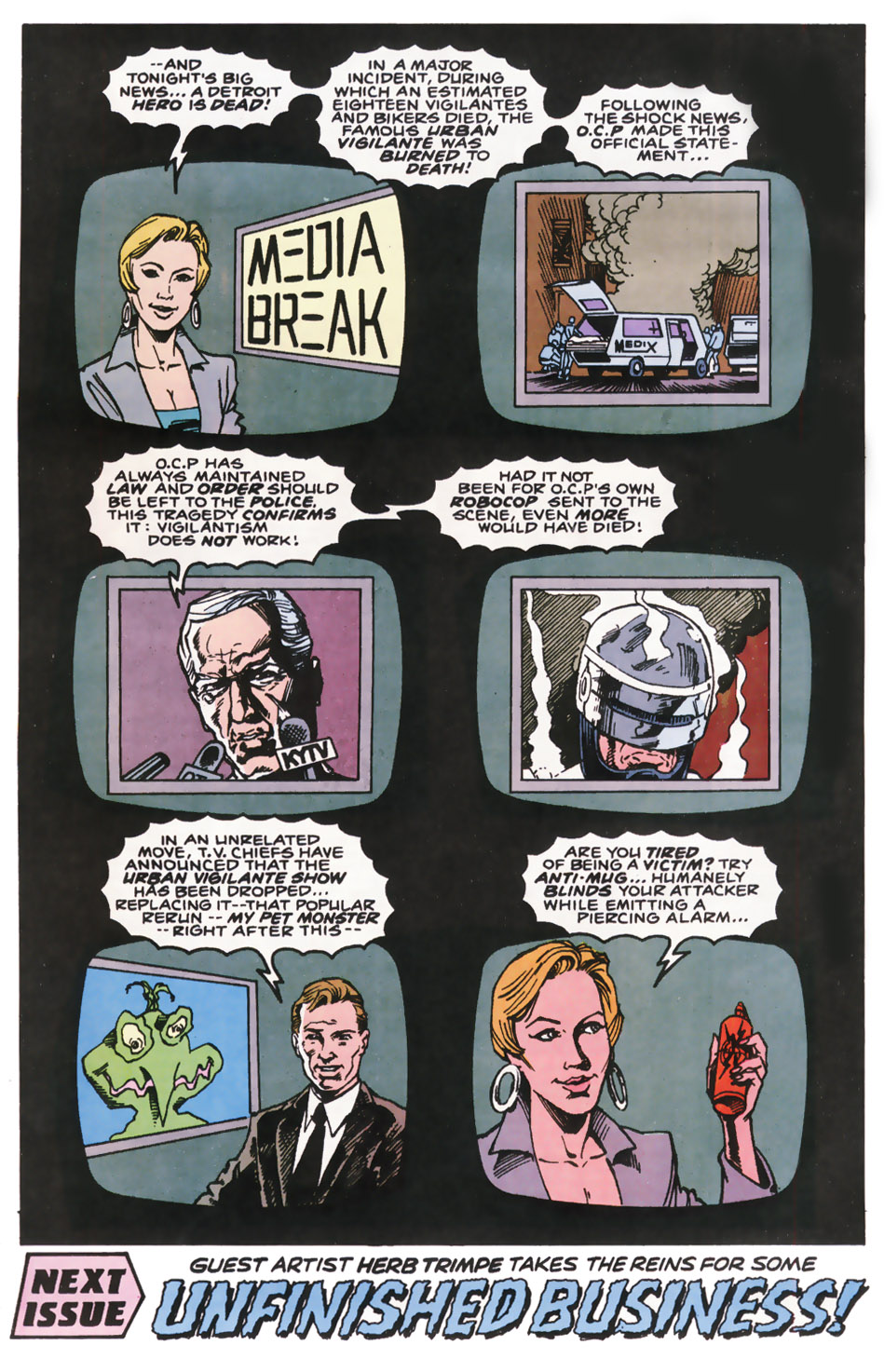 Read online Robocop (1990) comic -  Issue #10 - 23