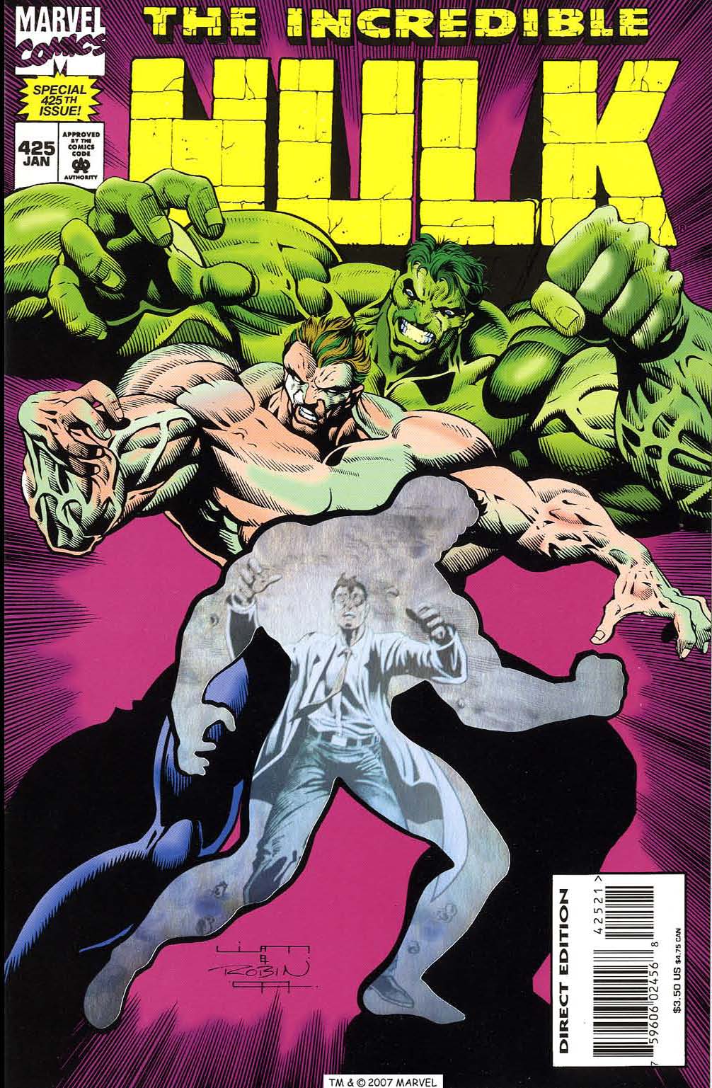 Read online The Incredible Hulk (1968) comic -  Issue #425 - 1