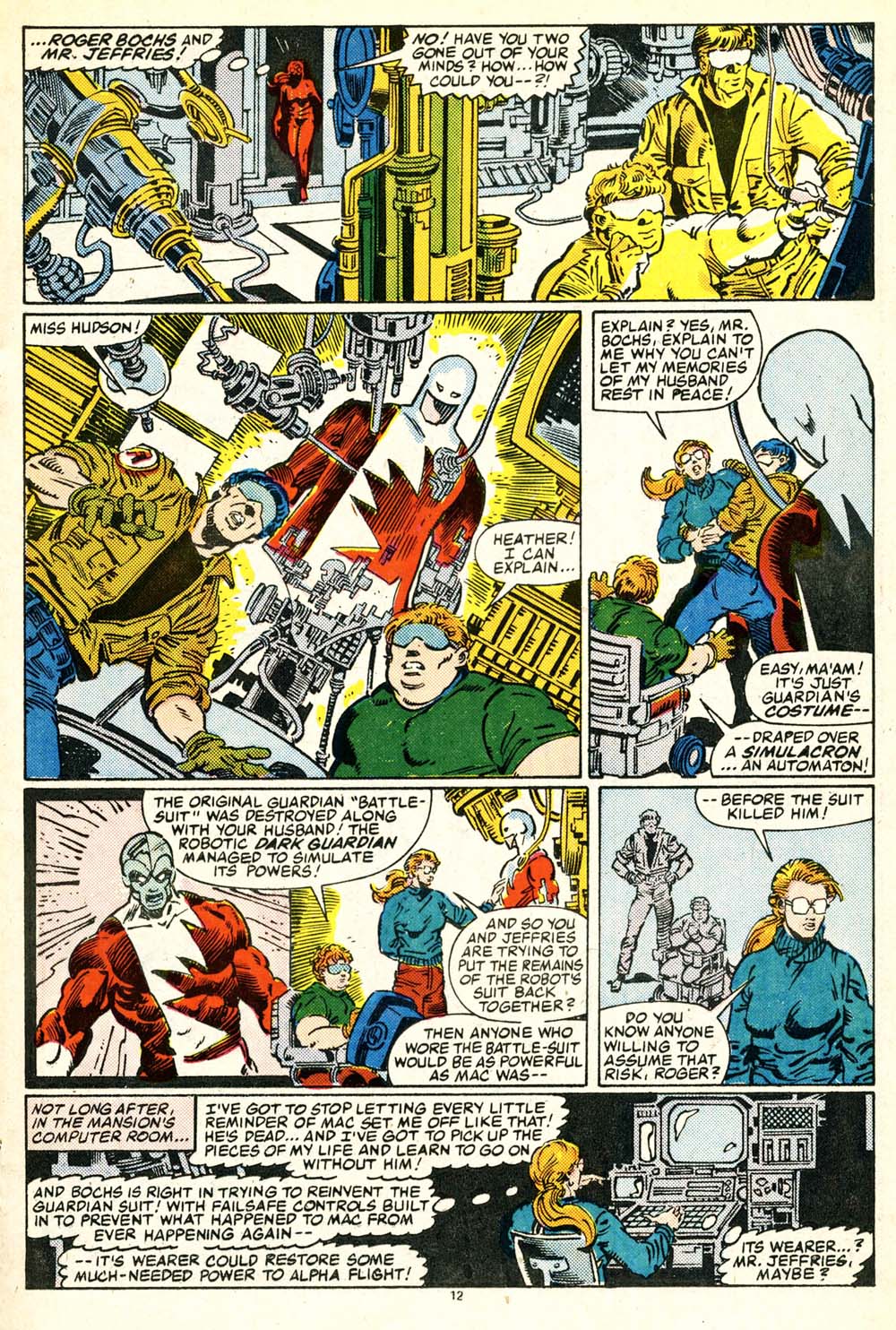 Read online Alpha Flight (1983) comic -  Issue #30 - 13