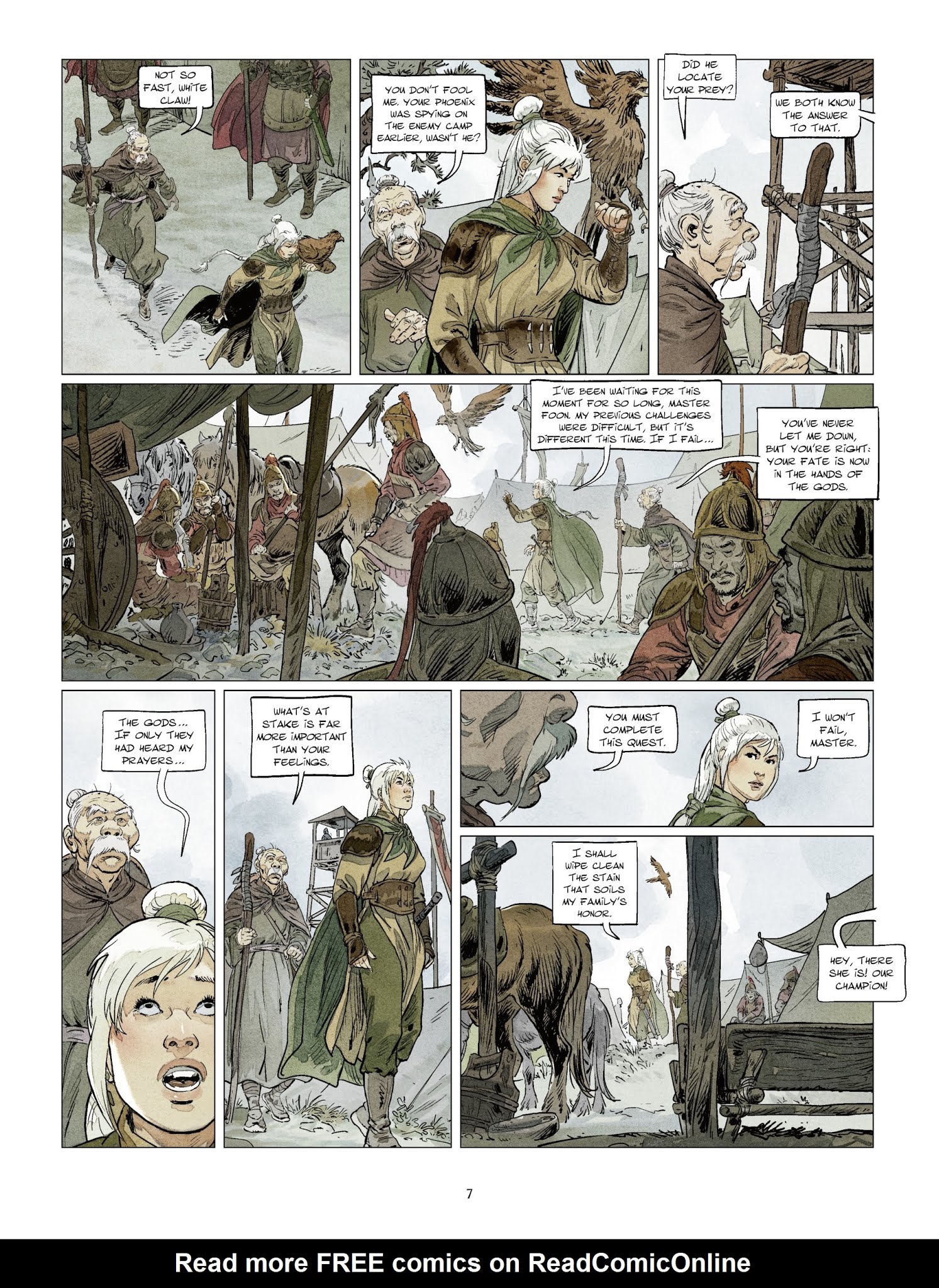 Read online White Claw comic -  Issue #3 - 9