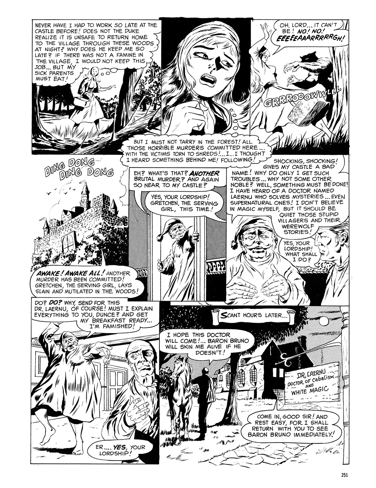 Read online Eerie Archives comic -  Issue # TPB 5 - 252