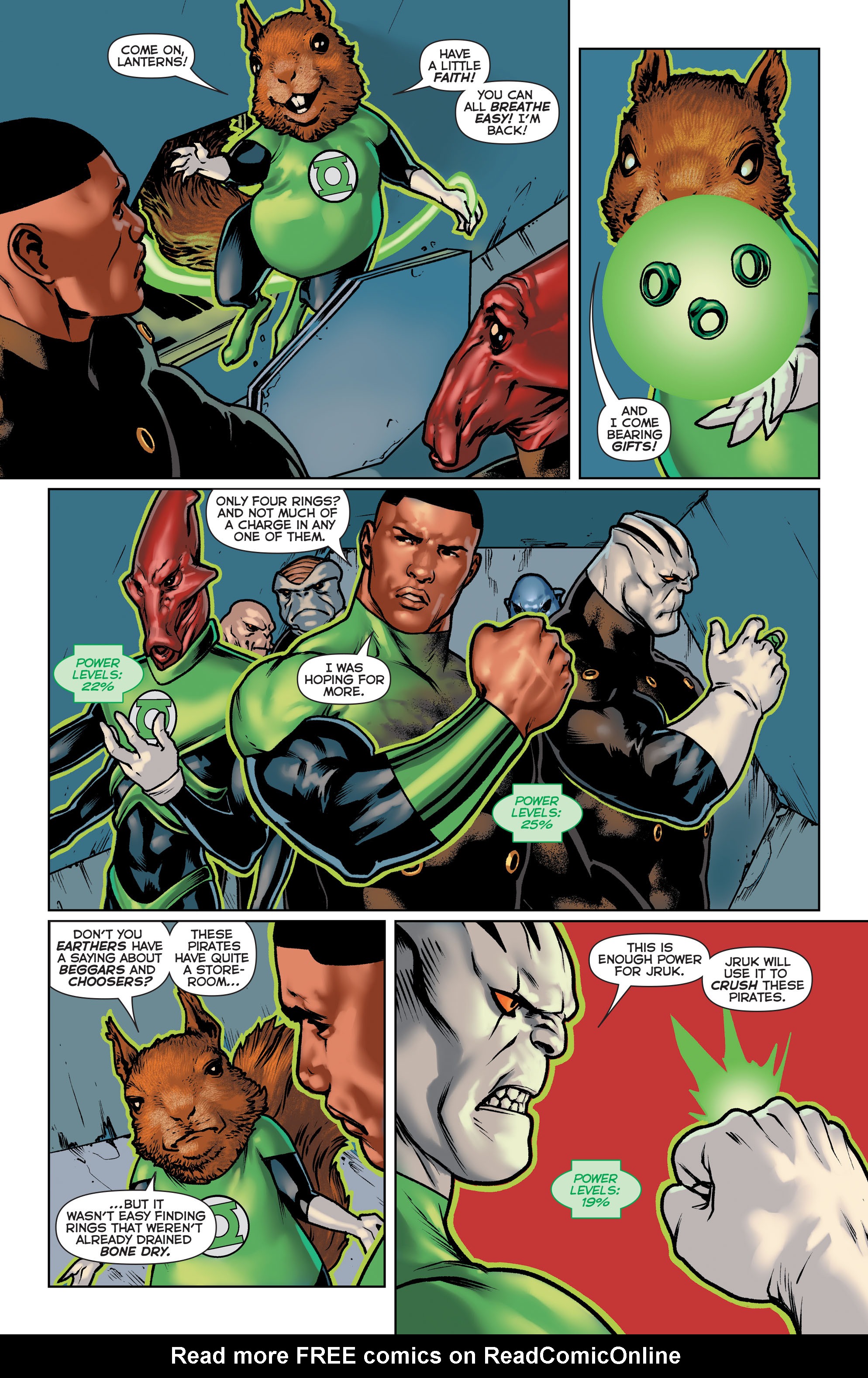 Read online Green Lantern: Lost Army comic -  Issue #5 - 8