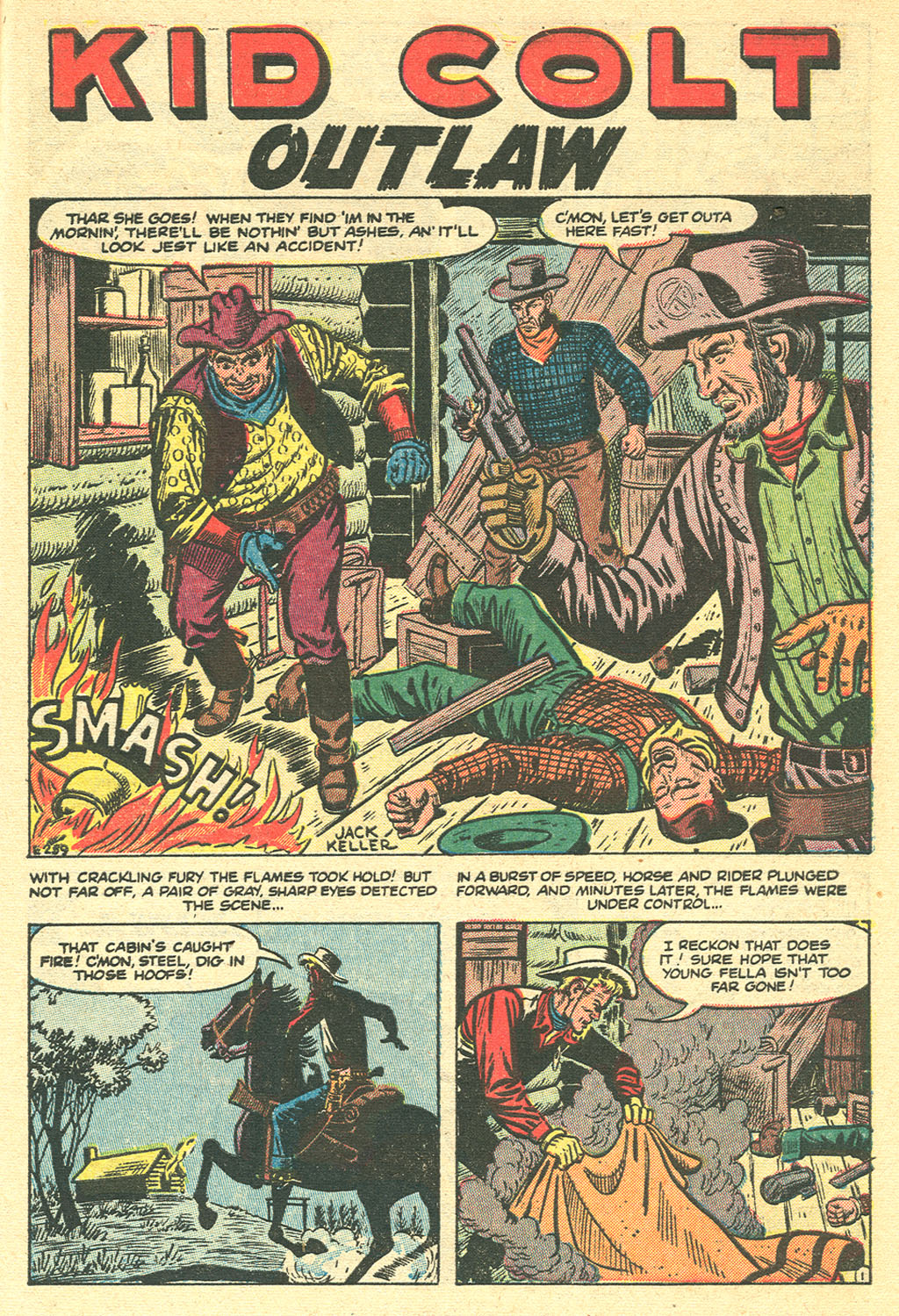 Read online Kid Colt Outlaw comic -  Issue #38 - 27