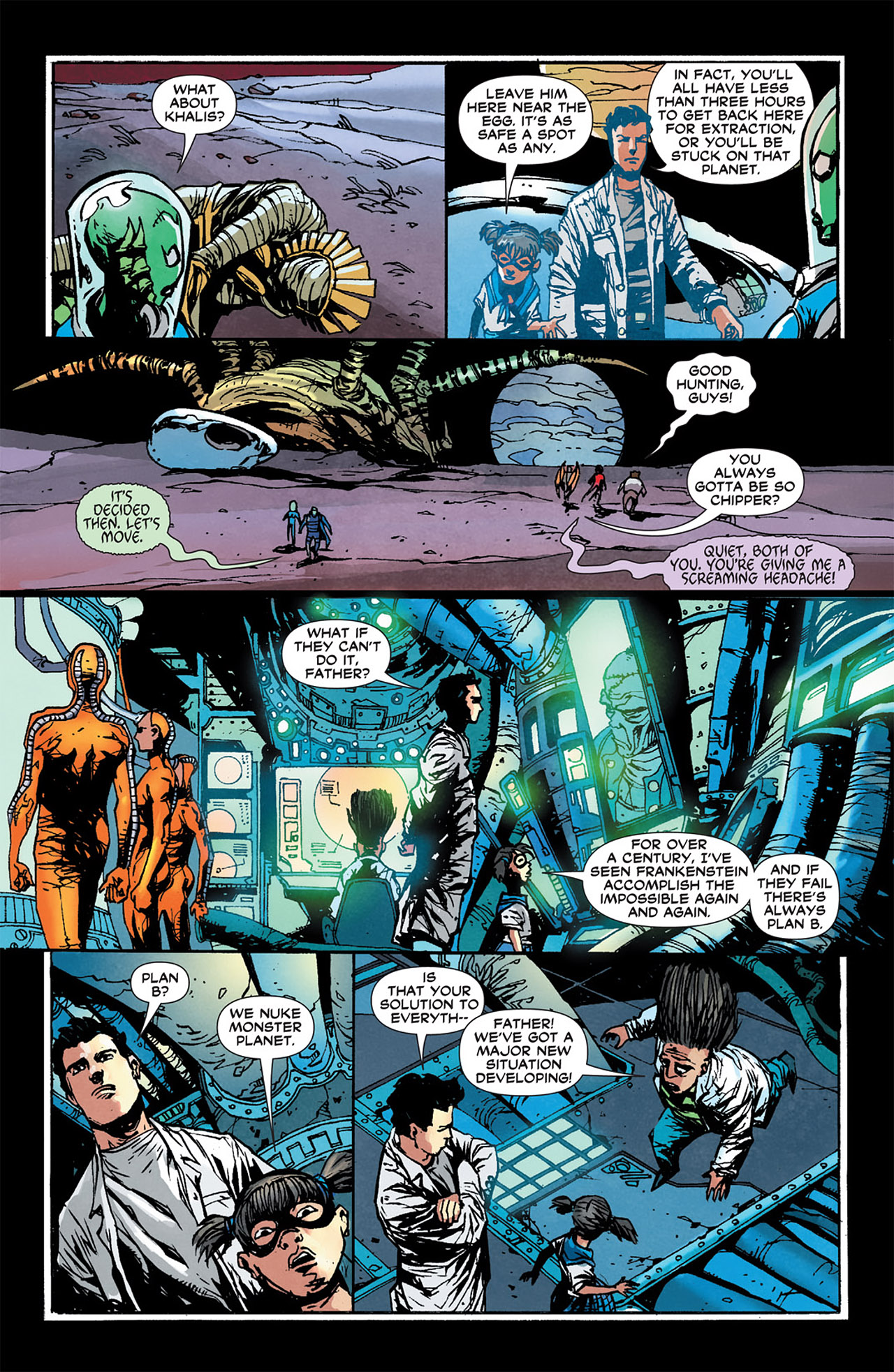 Read online Frankenstein, Agent of S.H.A.D.E. comic -  Issue #3 - 17