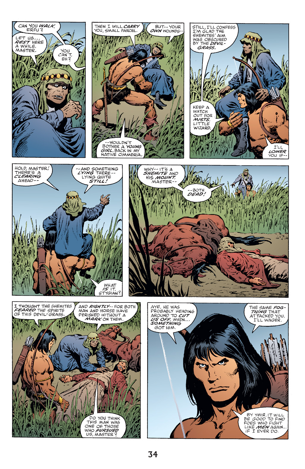 Read online The Chronicles of Conan comic -  Issue # TPB 14 (Part 1) - 34
