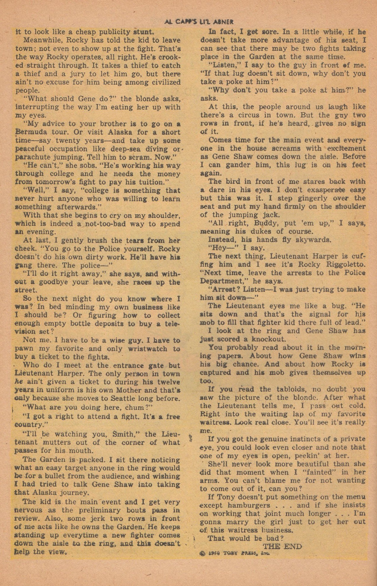 Read online Li'l Abner Comics comic -  Issue #77 - 30