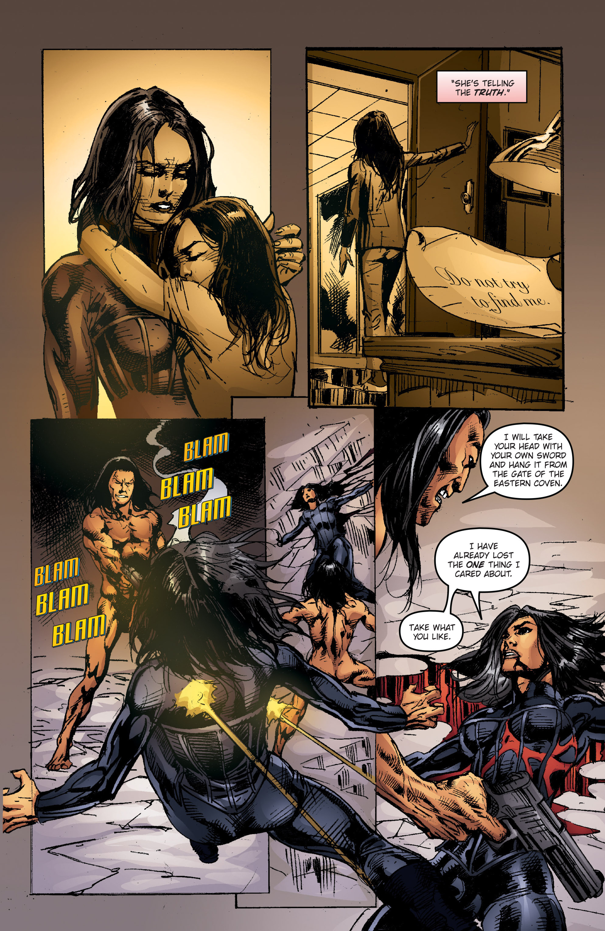 Read online Underworld: Blood Wars comic -  Issue # Full - 53