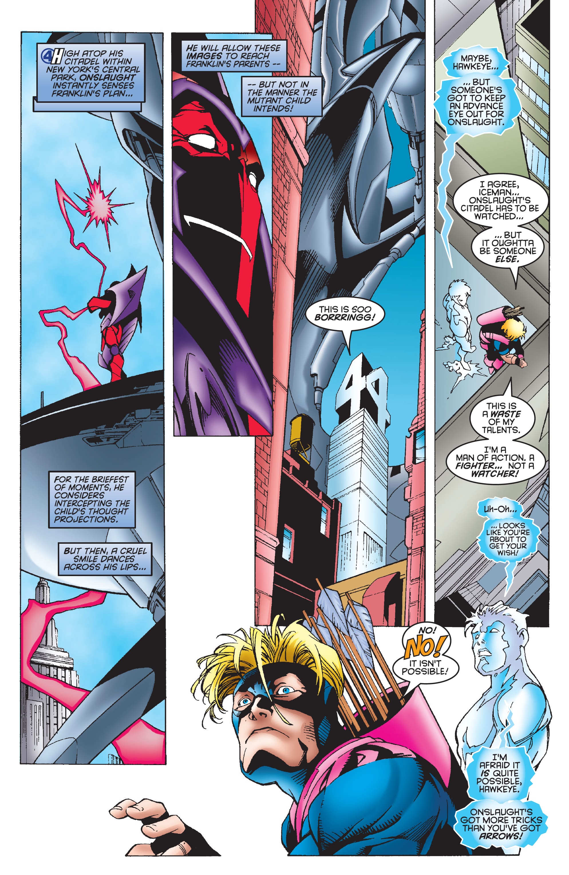 Read online X-Men/Avengers: Onslaught comic -  Issue # TPB 3 (Part 1) - 99