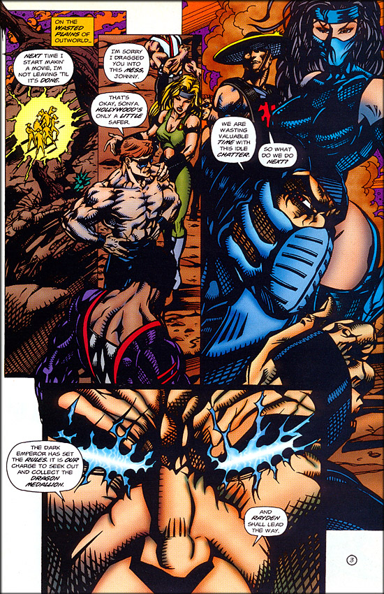 Read online Mortal Kombat: Tournament Edition II comic -  Issue # Full - 4