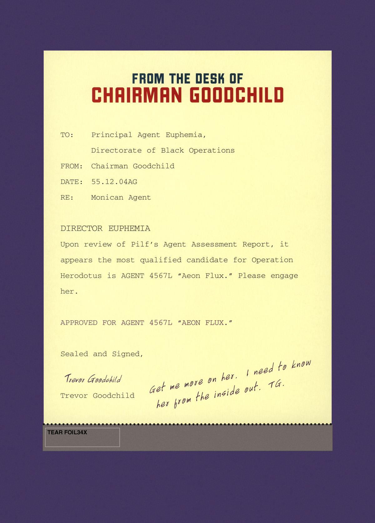 Read online Aeon Flux: The Herodotus File comic -  Issue # TPB - 25