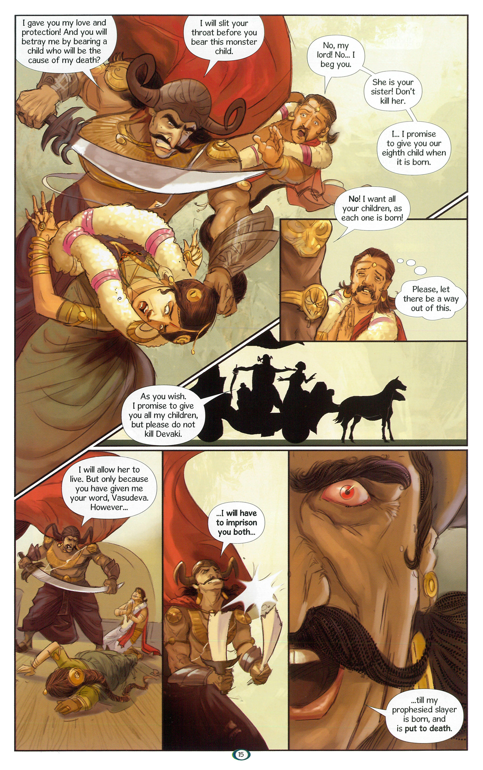 Read online Krishna: Defender of Dharma comic -  Issue # TPB (Part 1) - 17