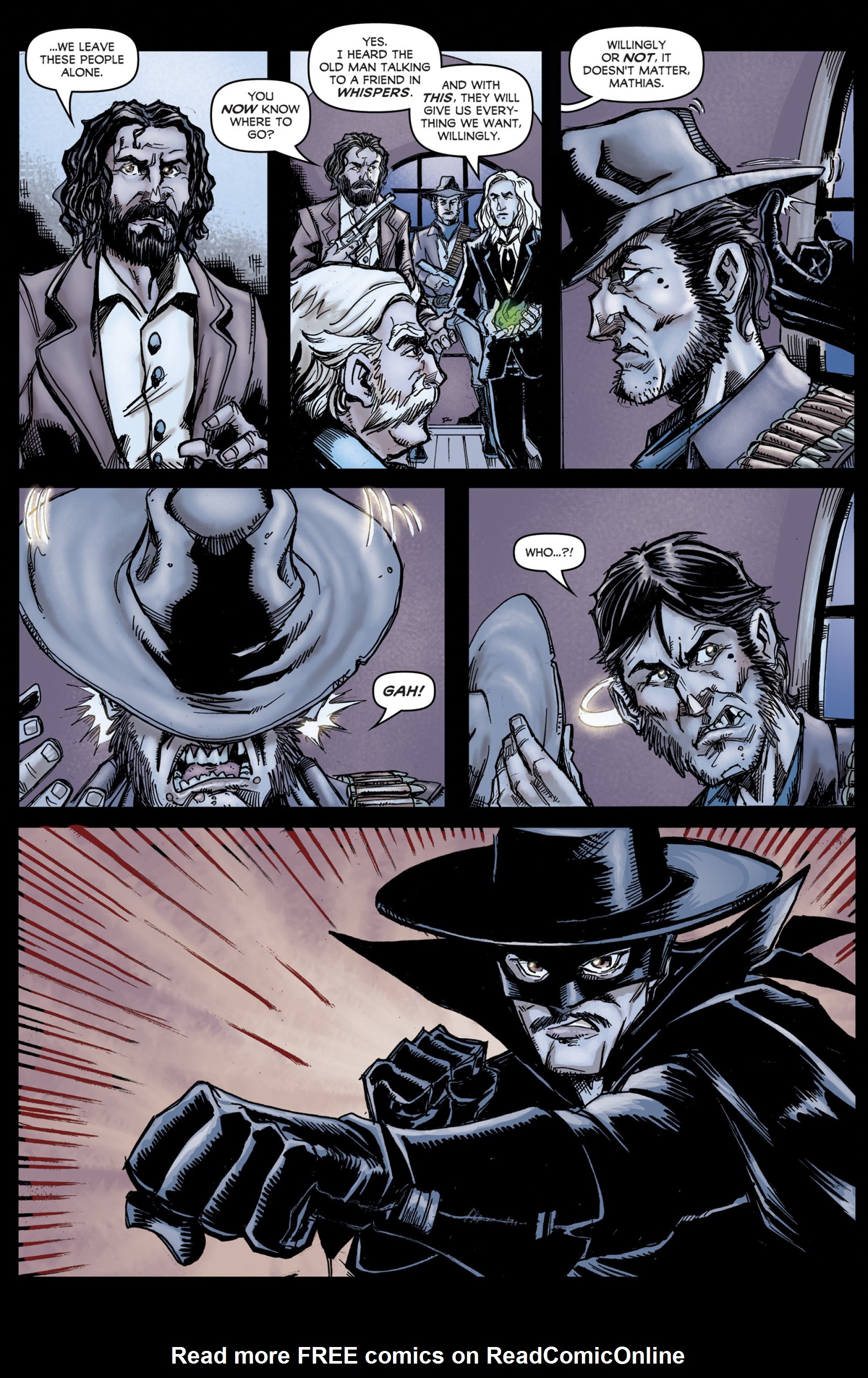 Read online Zorro: Rise of the Old Gods comic -  Issue #1 - 7