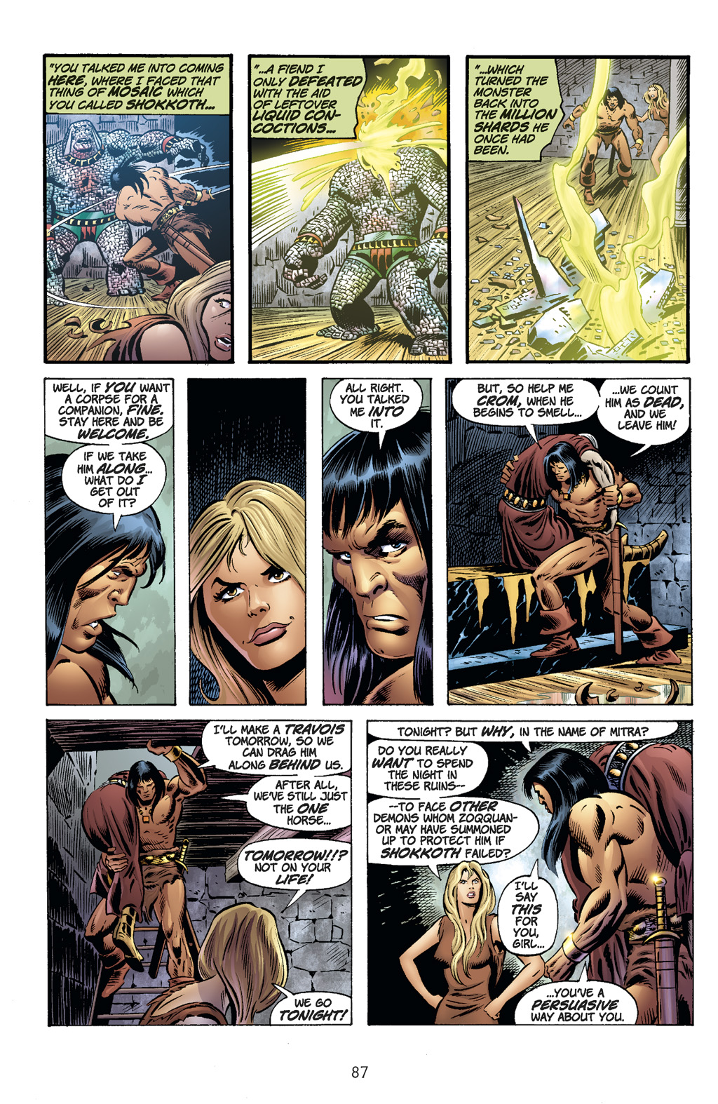 Read online The Chronicles of Conan comic -  Issue # TPB 7 (Part 1) - 82