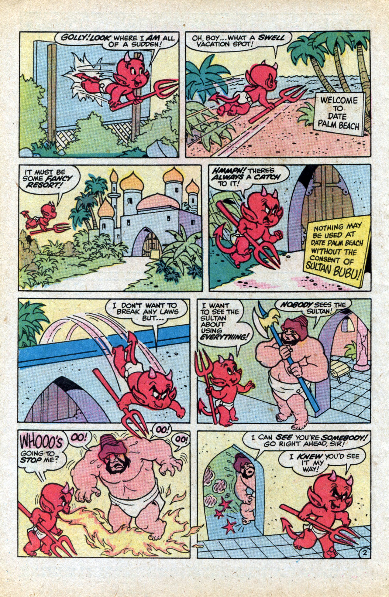 Read online Hot Stuff, the Little Devil comic -  Issue #142 - 6