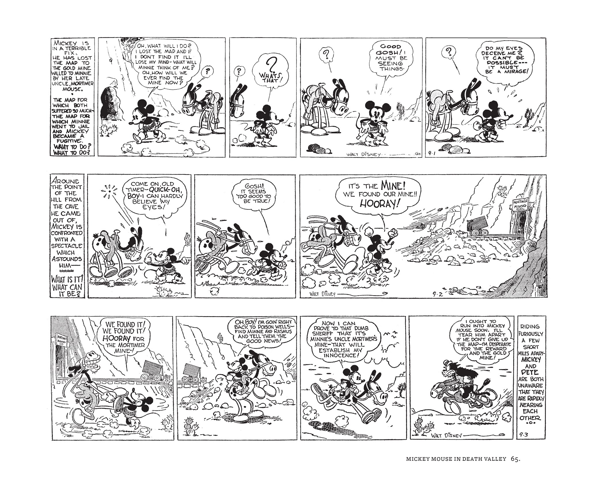 Read online Walt Disney's Mickey Mouse by Floyd Gottfredson comic -  Issue # TPB 1 (Part 1) - 65