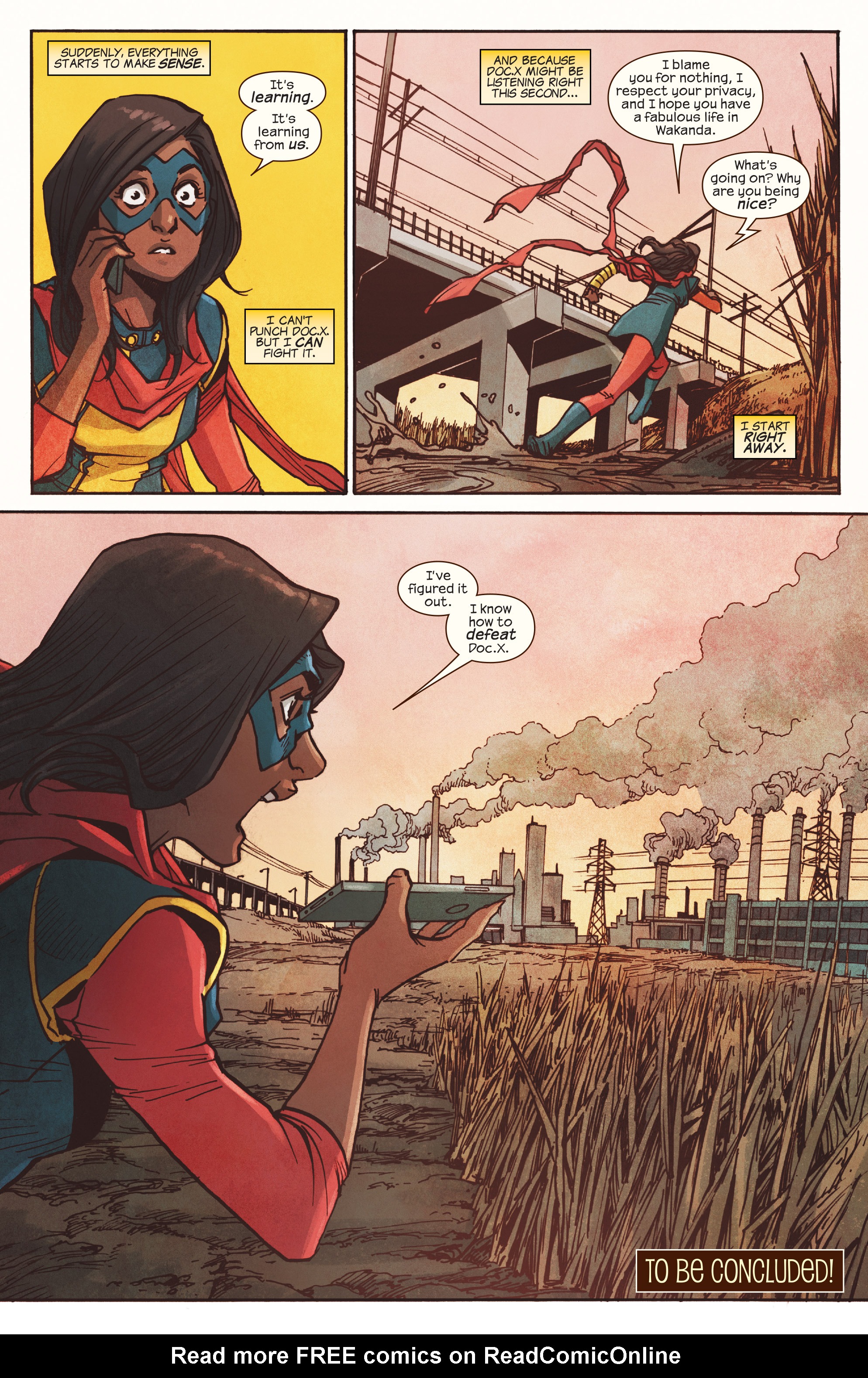 Read online Ms. Marvel (2016) comic -  Issue #16 - 22