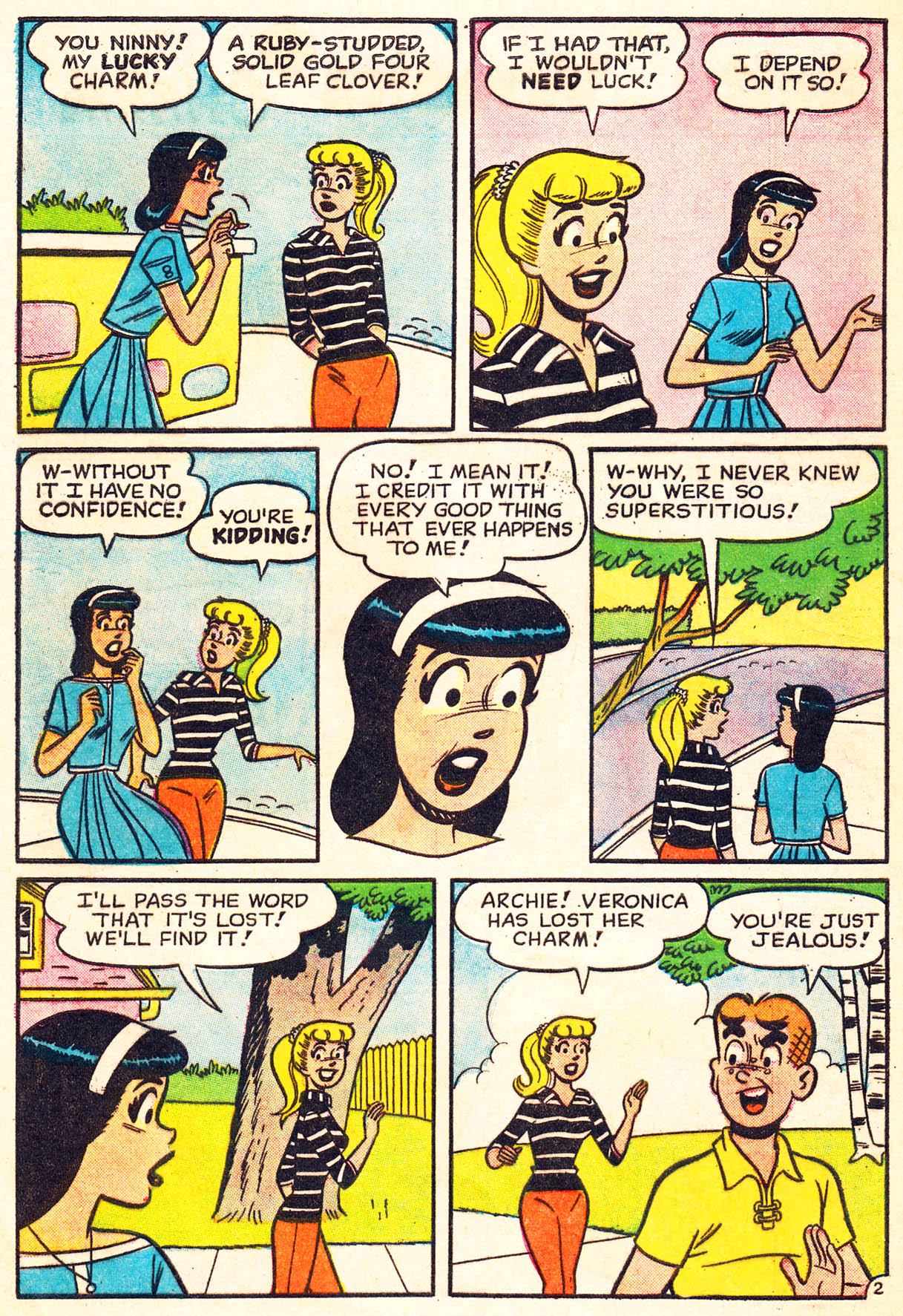Read online Archie's Girls Betty and Veronica comic -  Issue #82 - 30
