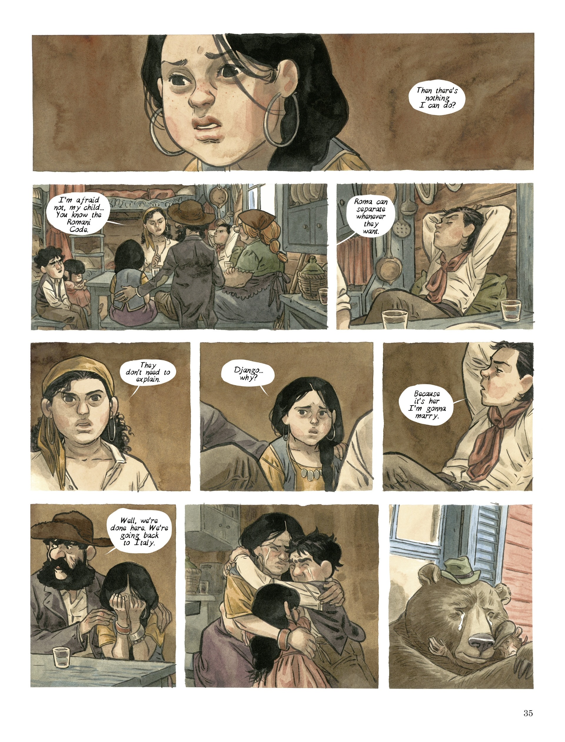 Read online Django: Hand On Fire comic -  Issue # TPB - 35