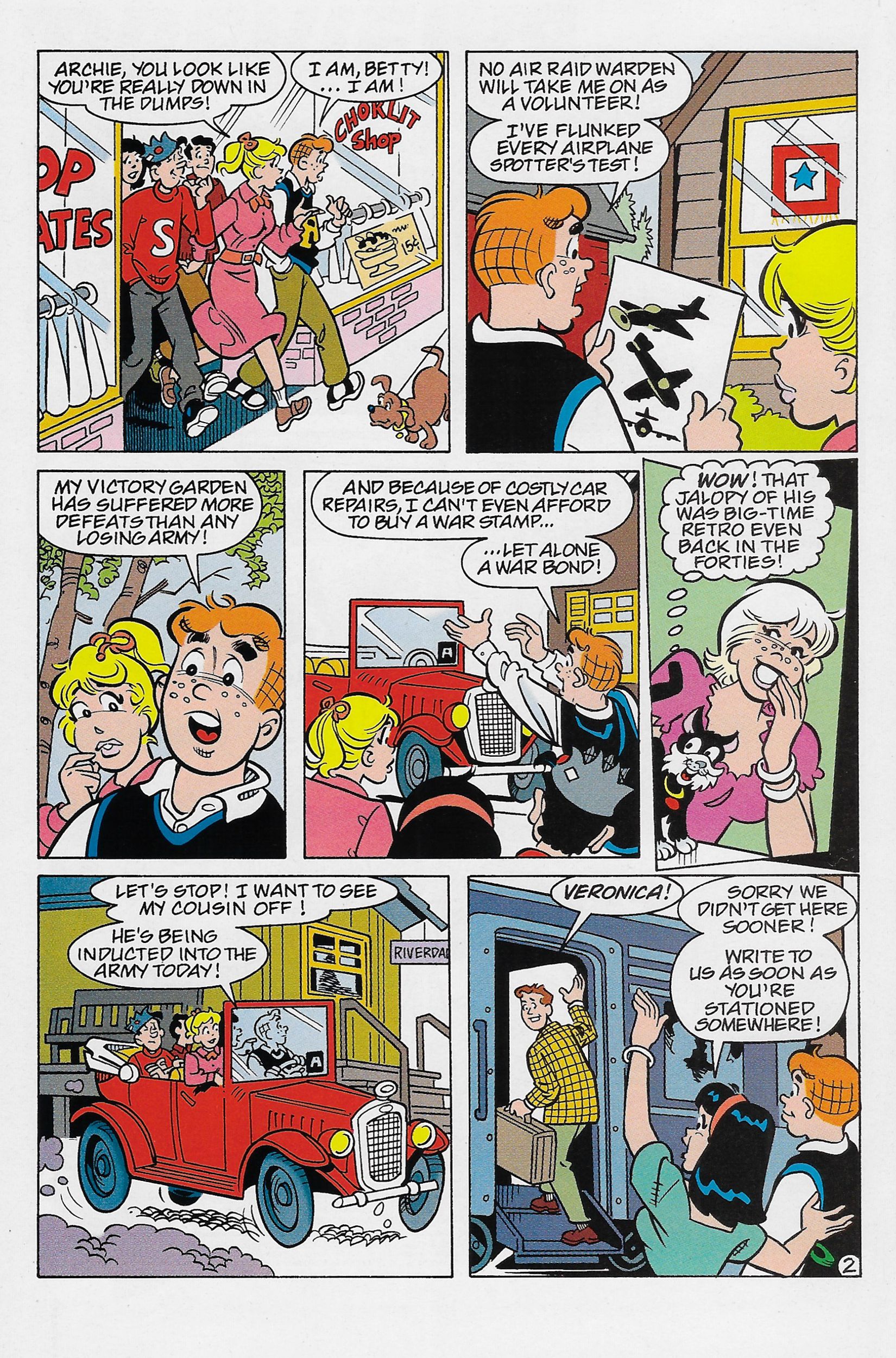 Read online Archie & Friends A Timely Tale comic -  Issue # Full - 4