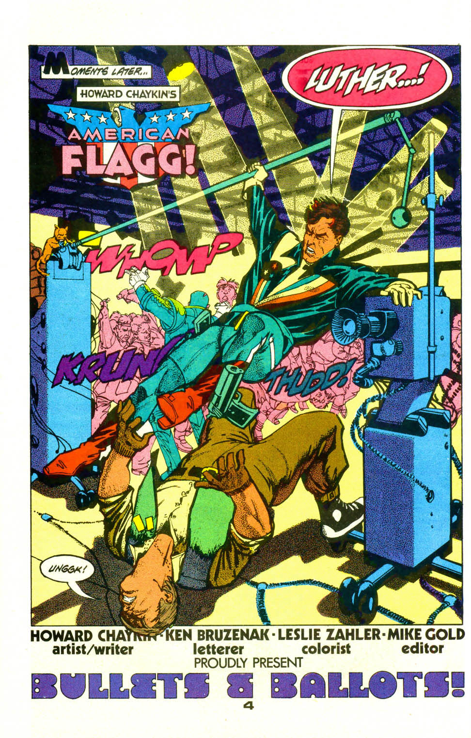 Read online American Flagg! comic -  Issue #19 - 6
