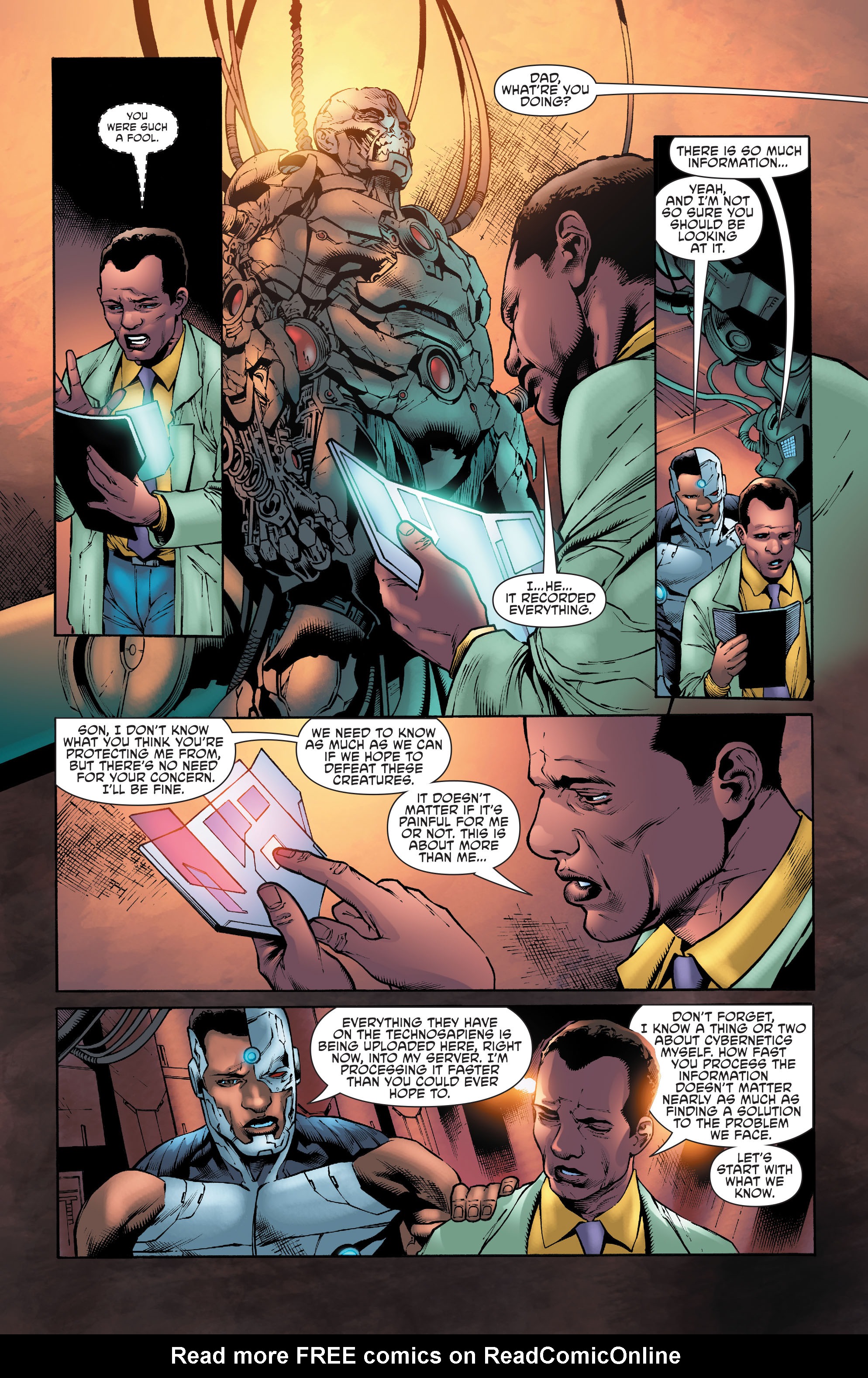 Read online Cyborg (2015) comic -  Issue #5 - 14
