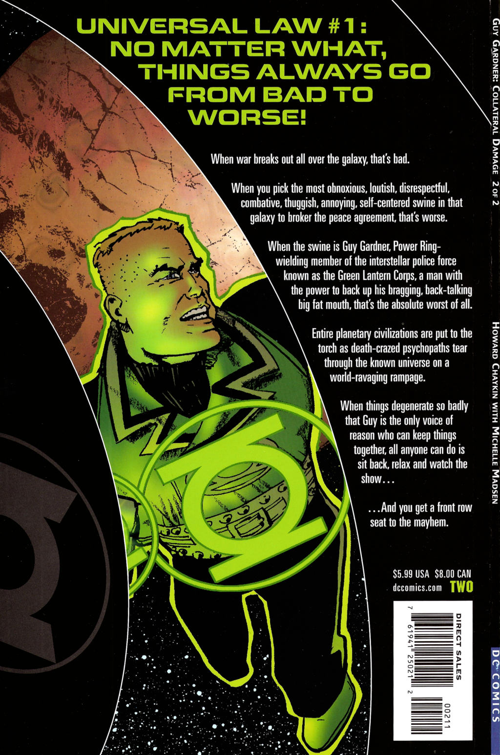 Read online Guy Gardner: Collateral Damage comic -  Issue #2 - 47