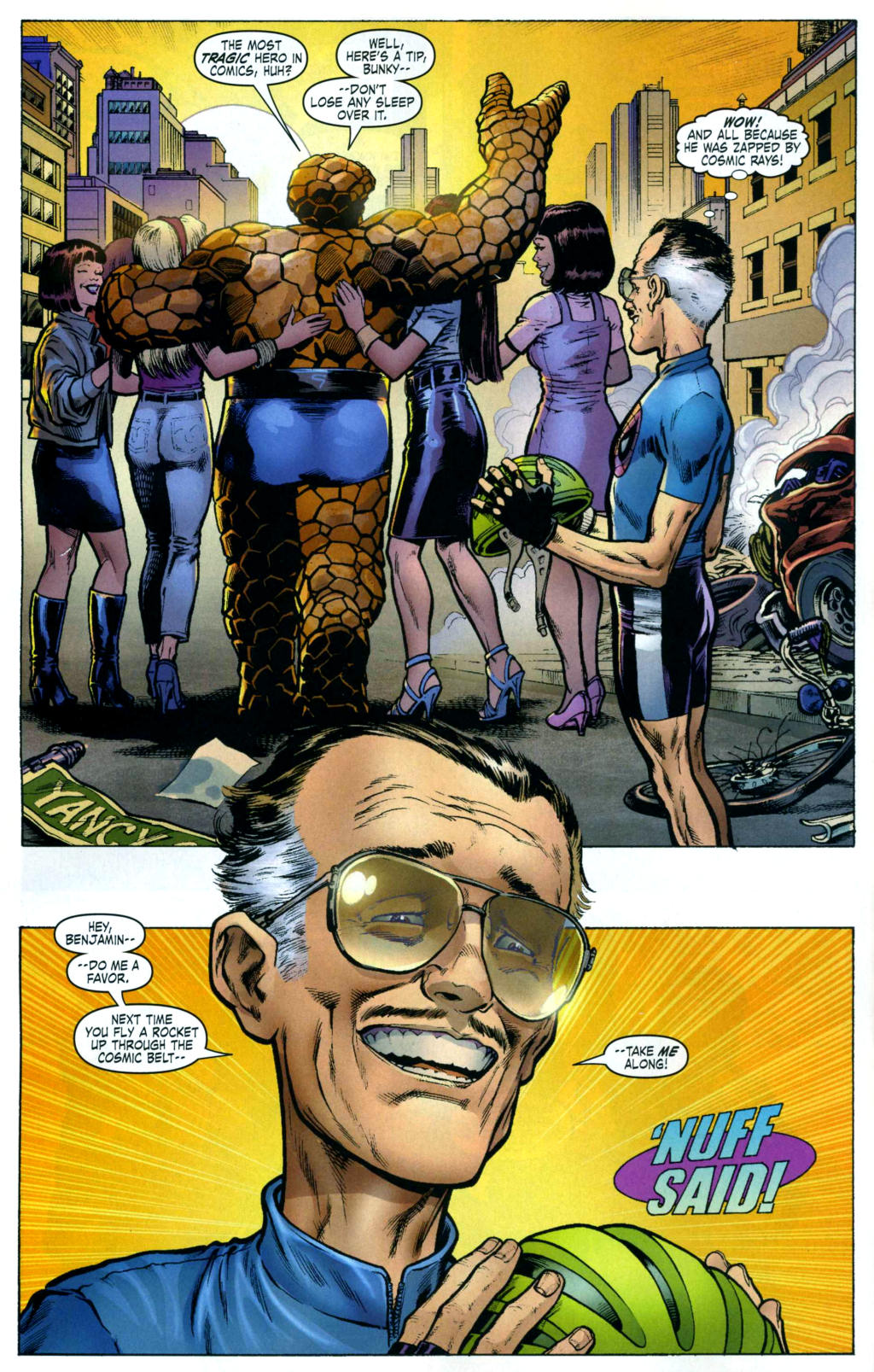 Read online Stan Lee Meets the Thing comic -  Issue # Full - 12