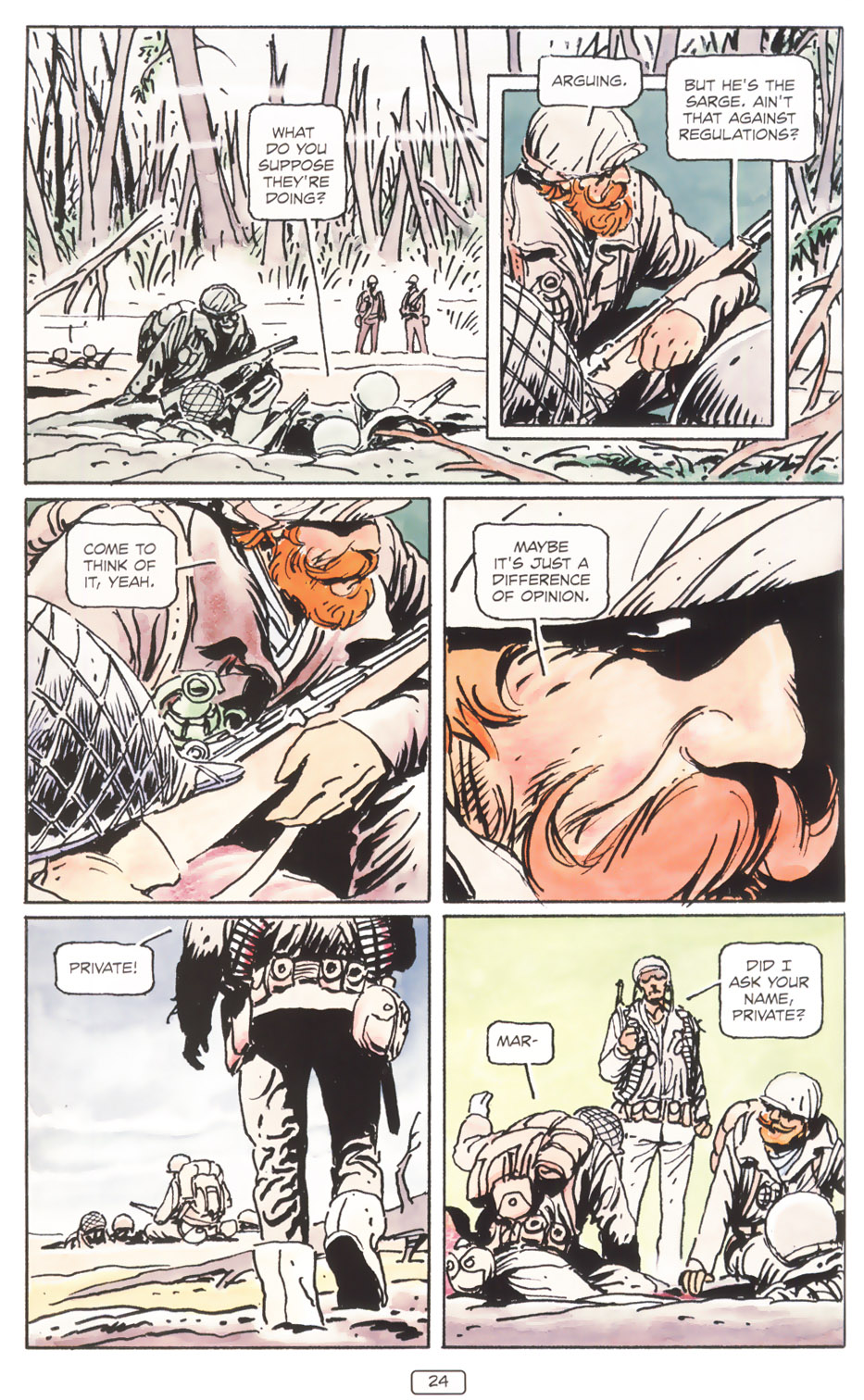 Read online Sgt. Rock: Between Hell & A Hard Place comic -  Issue # TPB - 30