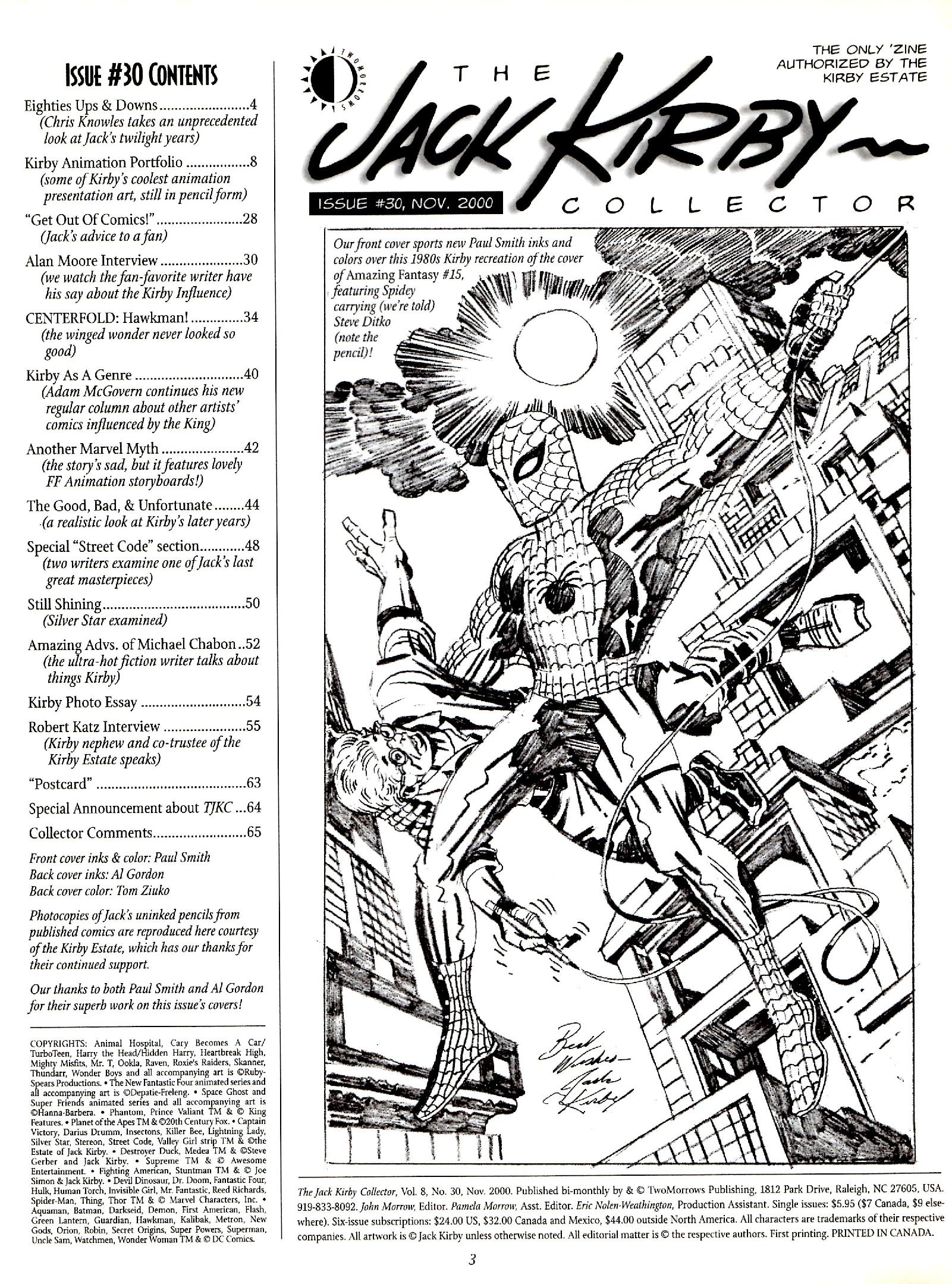 Read online The Jack Kirby Collector comic -  Issue #30 - 3