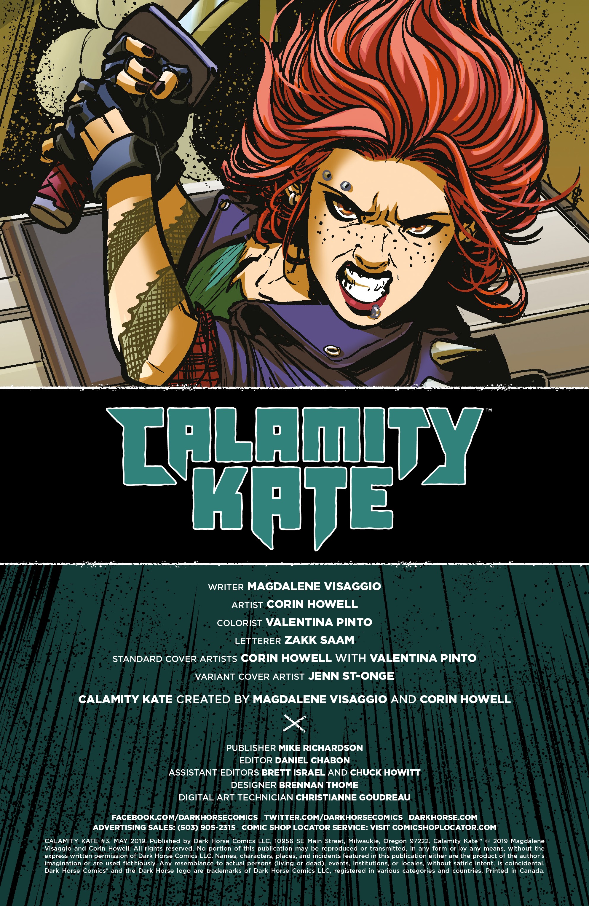 Read online Calamity Kate comic -  Issue #3 - 2
