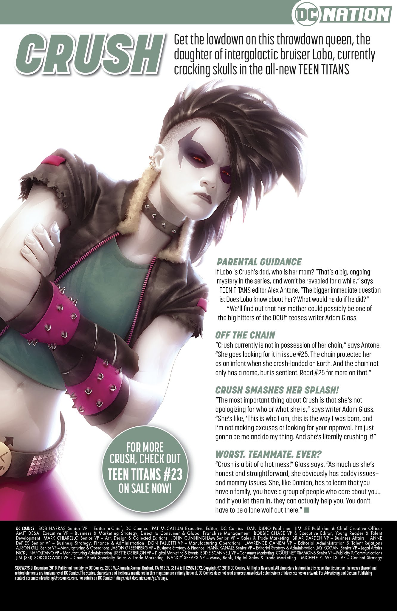 Read online Sideways comic -  Issue #9 - 24