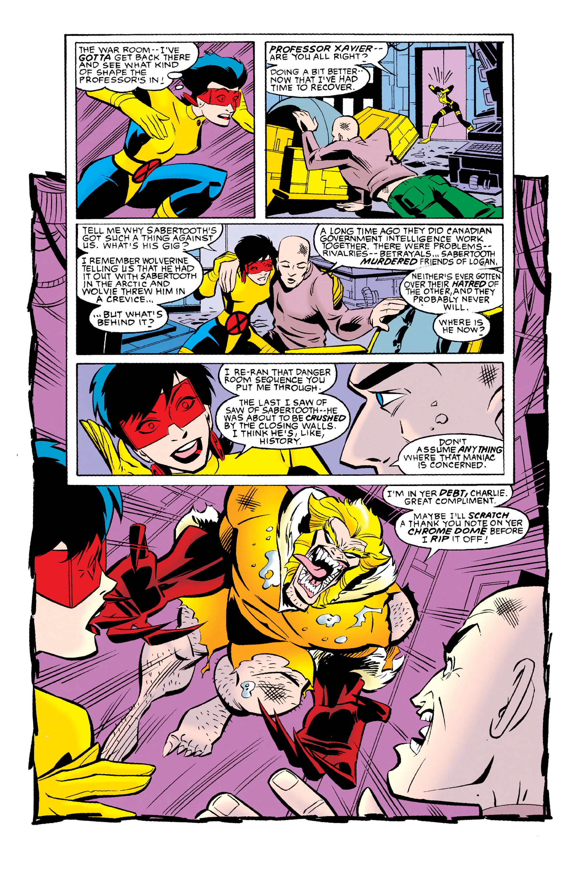 Read online The Adventures of the X-Men comic -  Issue # _TPB Rites Of Passage - 21