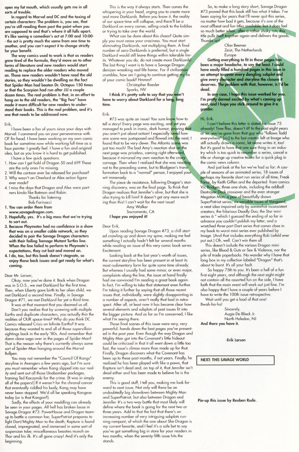 Read online The Savage Dragon (1993) comic -  Issue #75 - 31