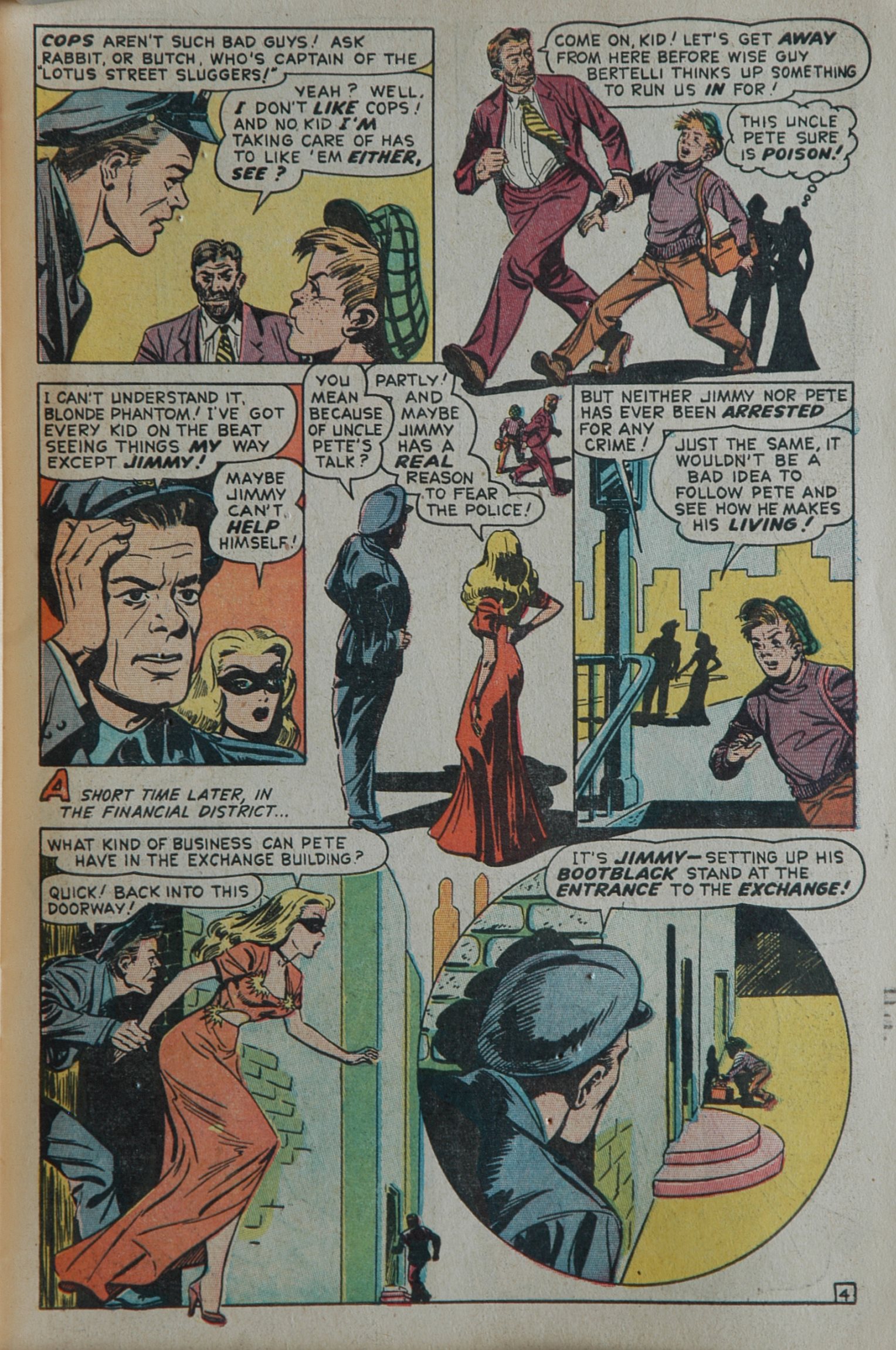 Read online Blonde Phantom Comics comic -  Issue #17 - 29