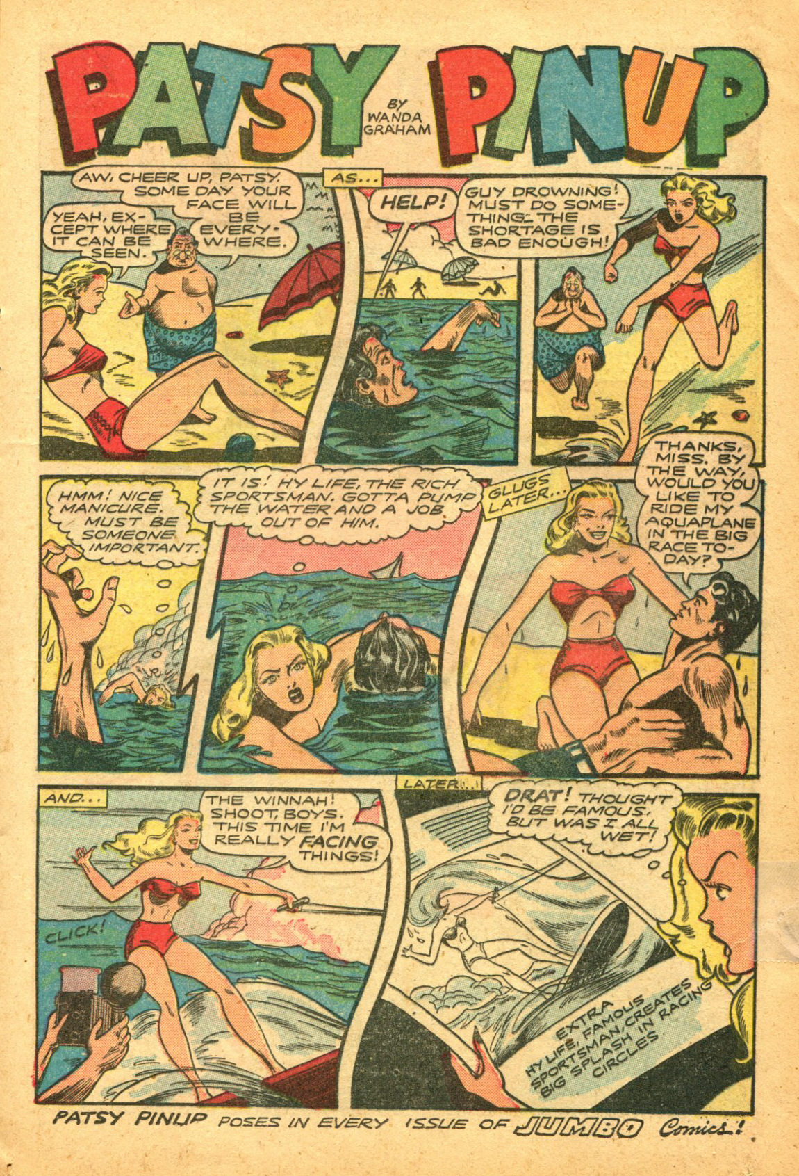 Read online Jumbo Comics comic -  Issue #95 - 19