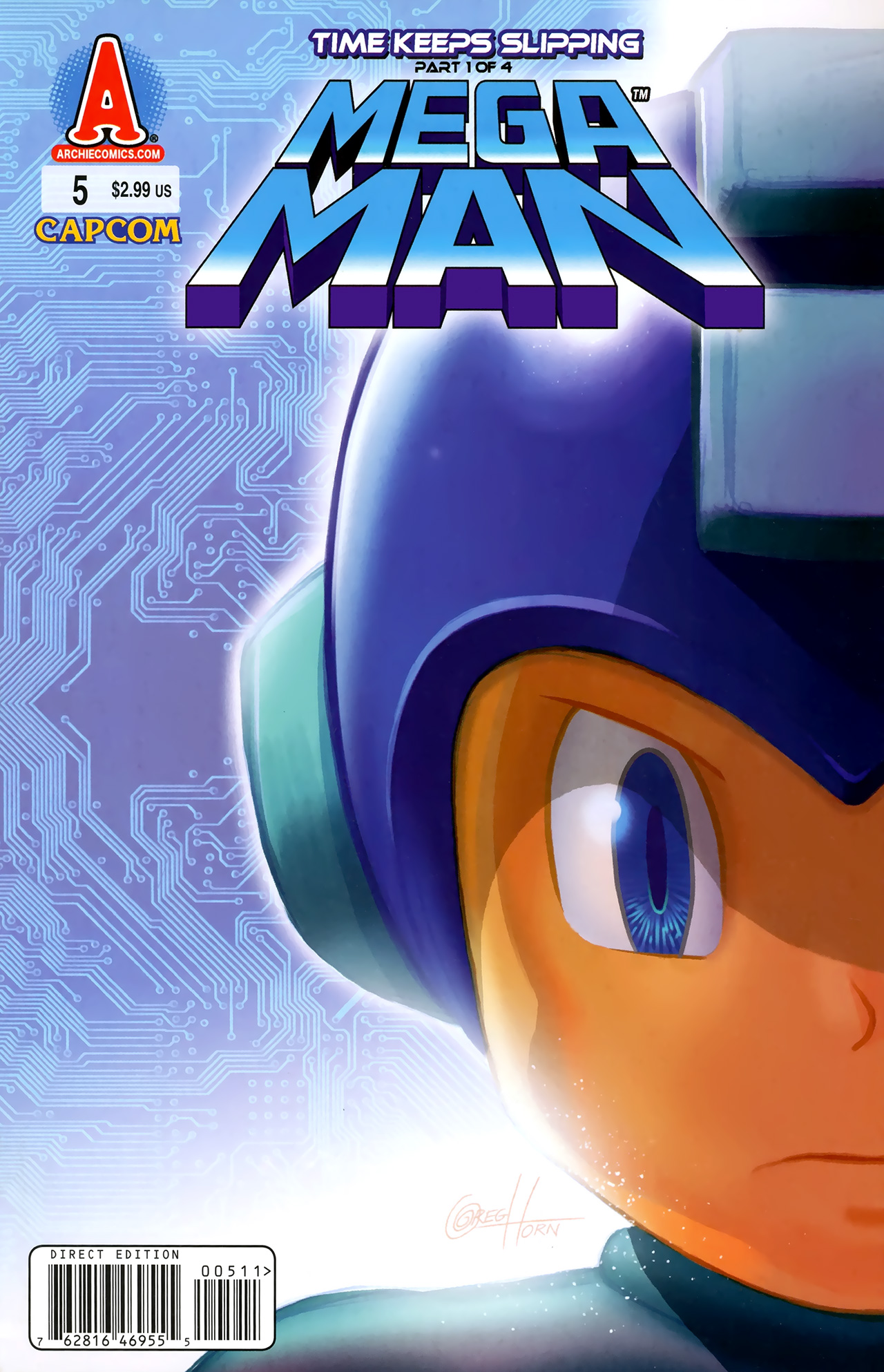 Read online Mega Man comic -  Issue #5 - 1