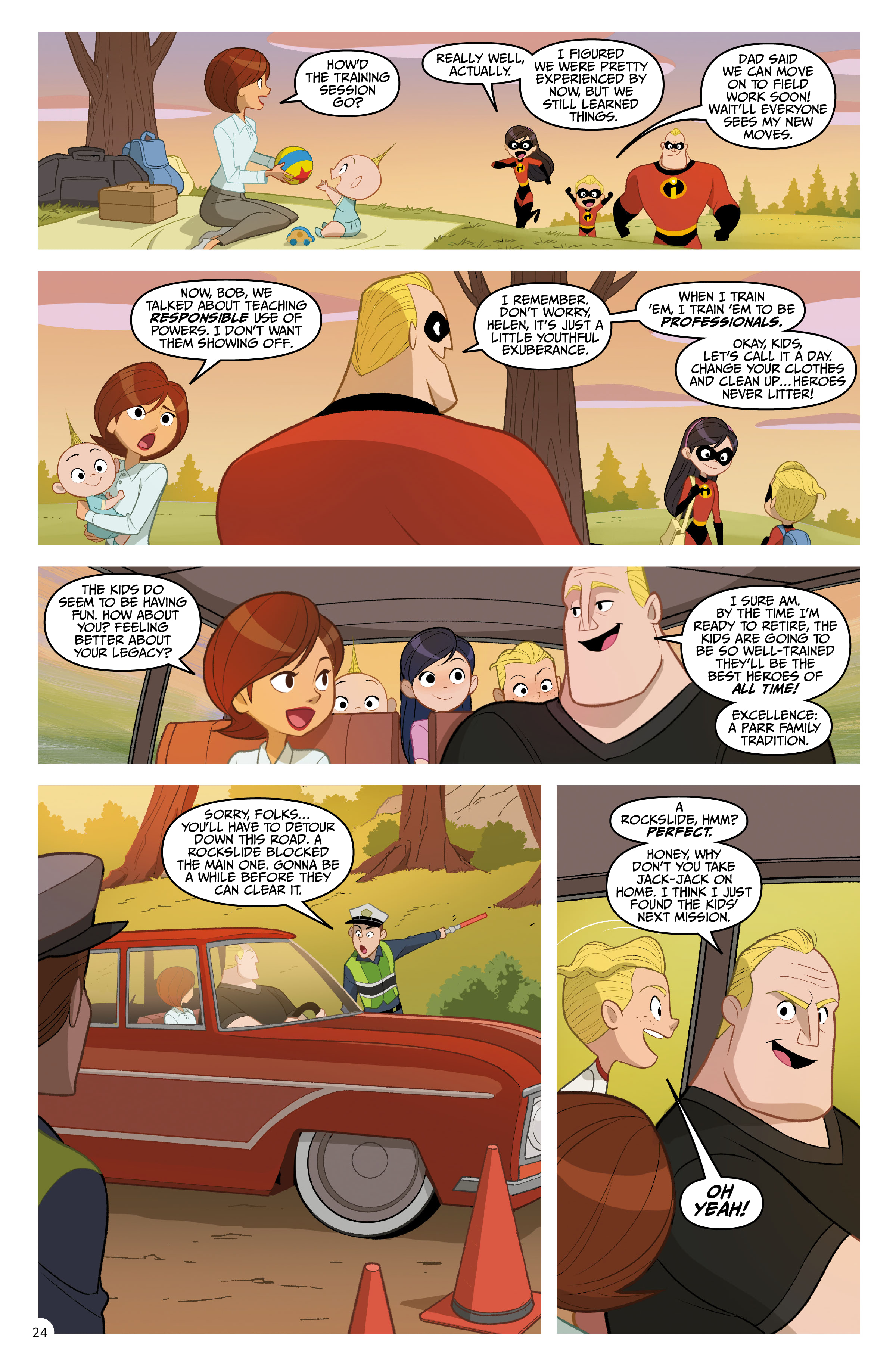 Read online Disney/PIXAR Incredibles 2 Library Edition comic -  Issue # TPB (Part 1) - 23